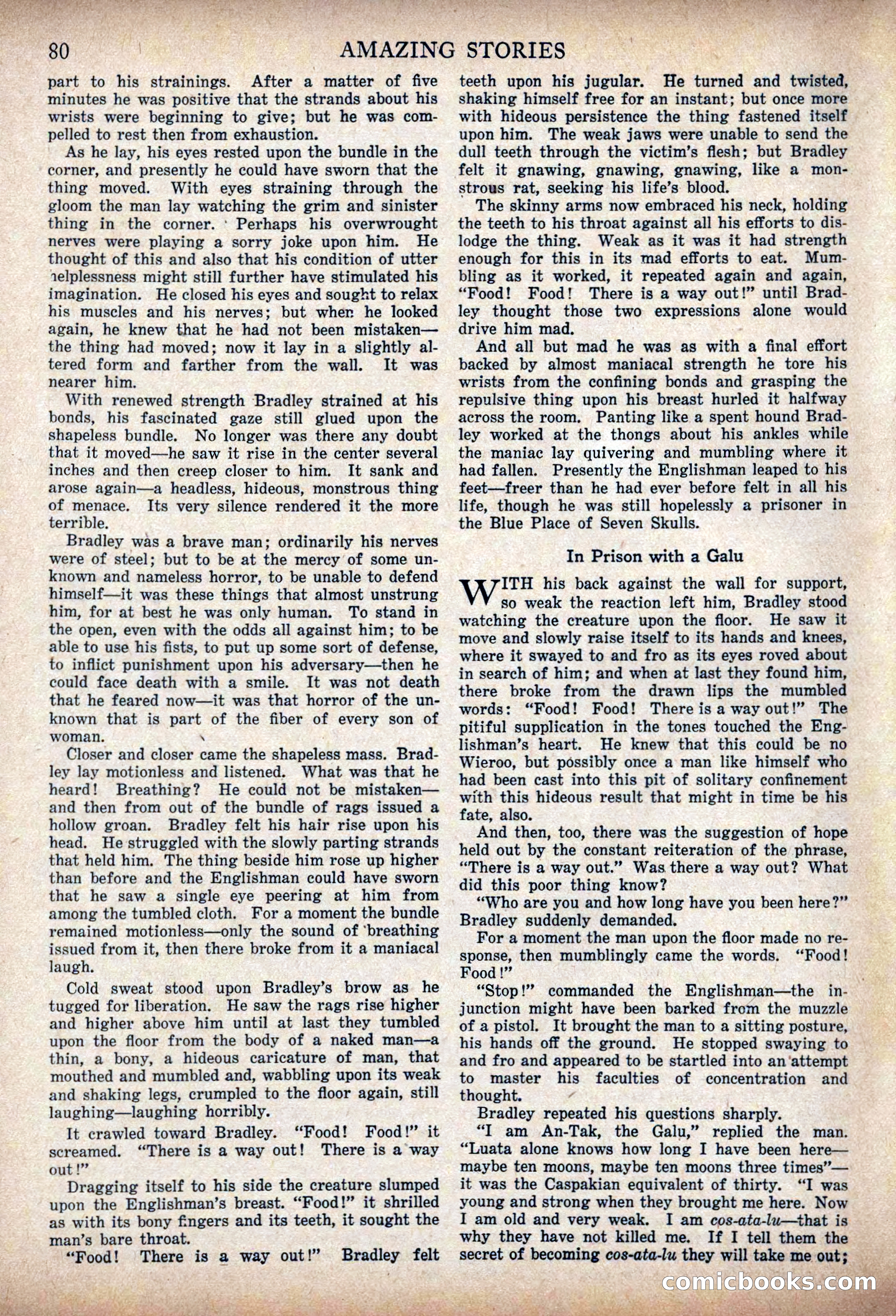 The Land That Time Forgot by Edgar Rice Burroughs — page 86 of 104
