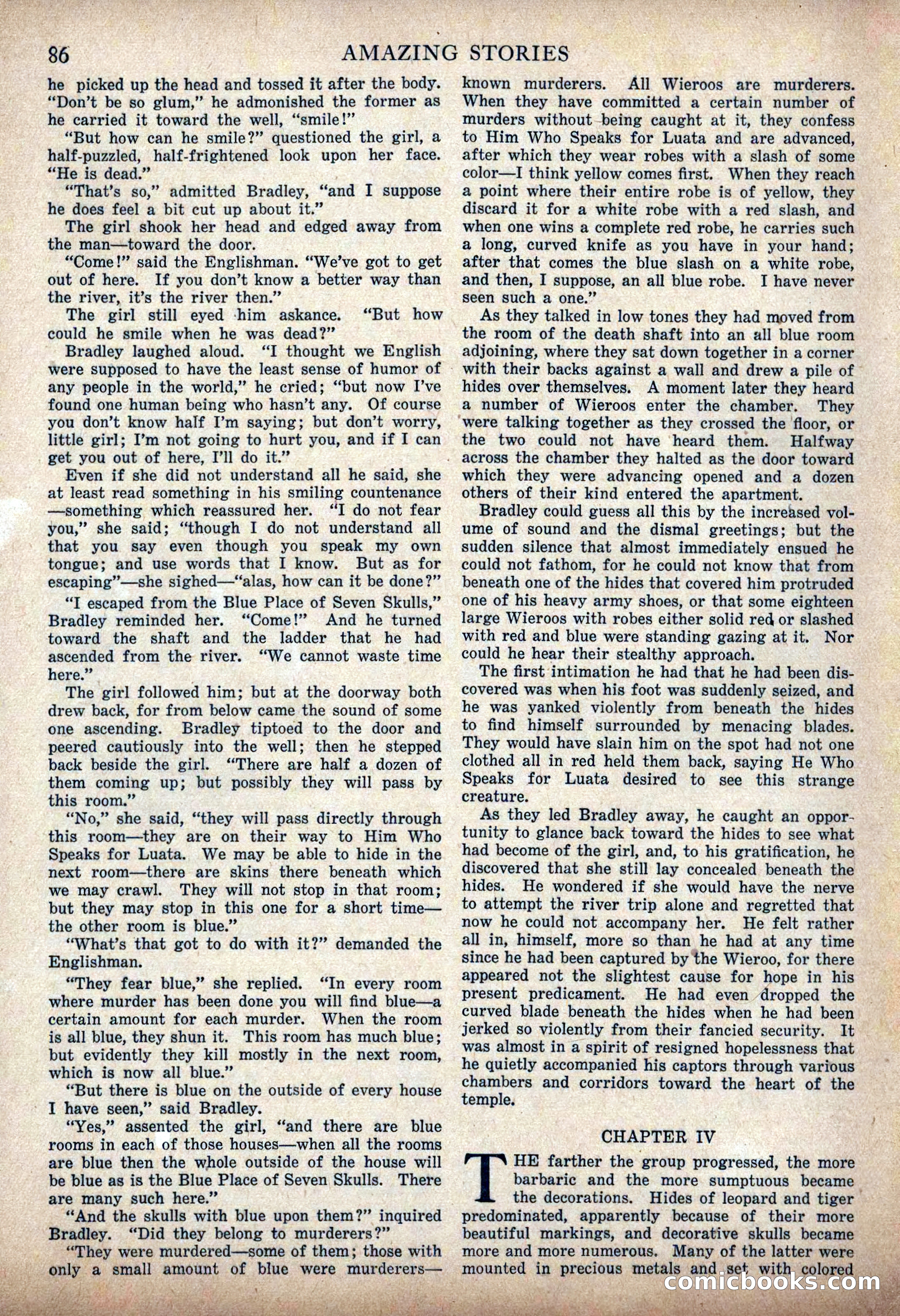 The Land That Time Forgot by Edgar Rice Burroughs — page 92 of 104
