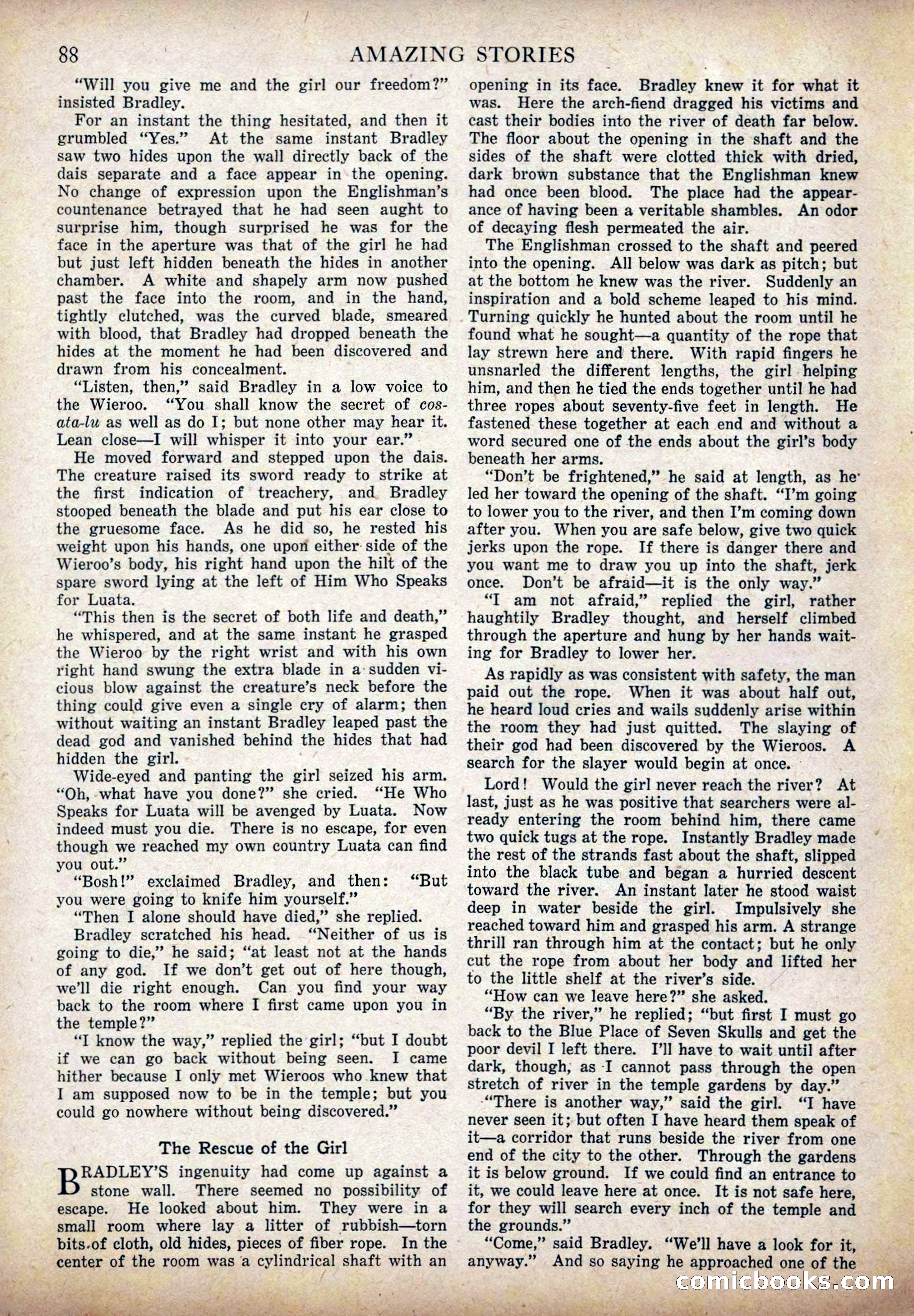 The Land That Time Forgot by Edgar Rice Burroughs — page 94 of 104