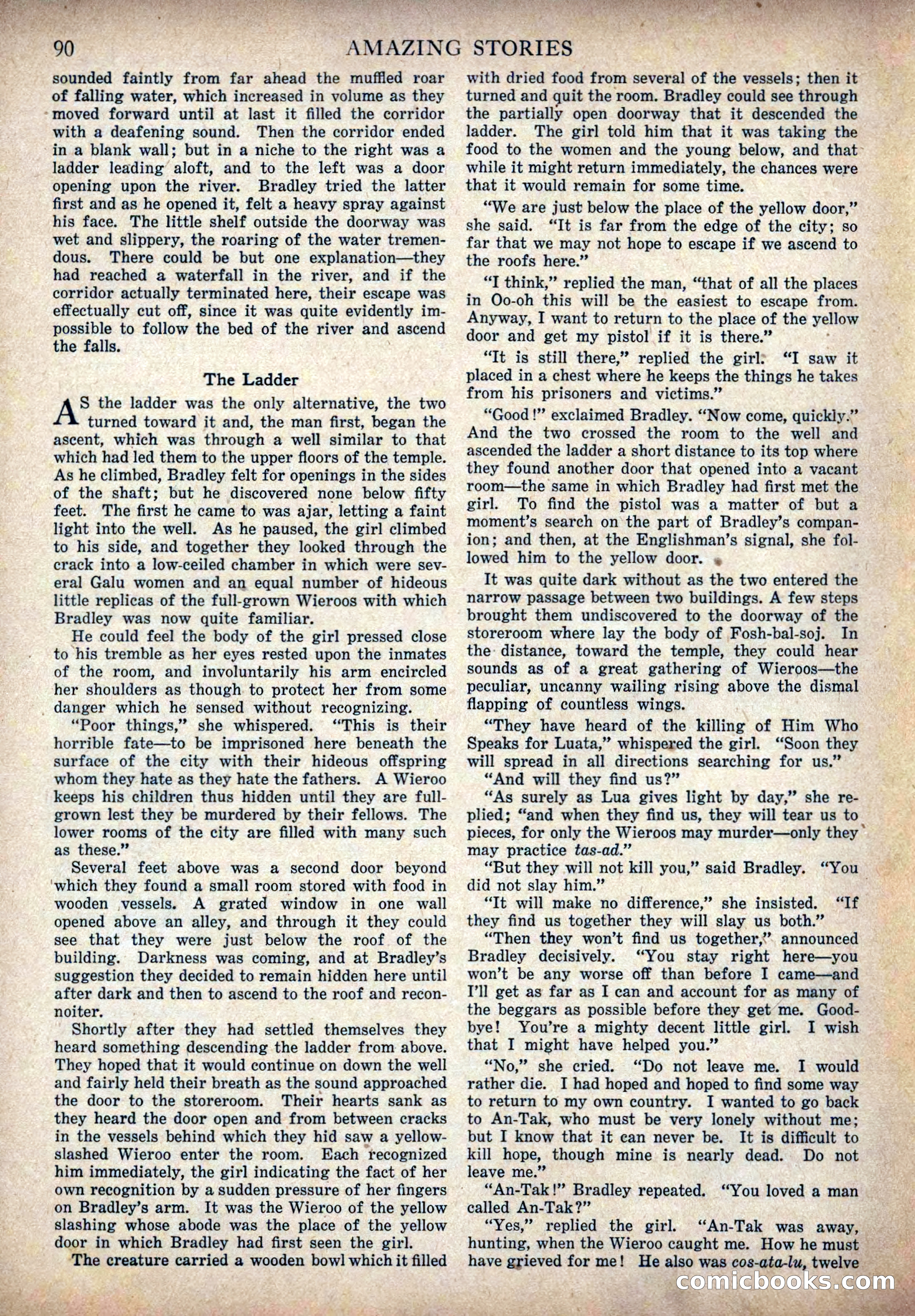 The Land That Time Forgot by Edgar Rice Burroughs — page 96 of 104