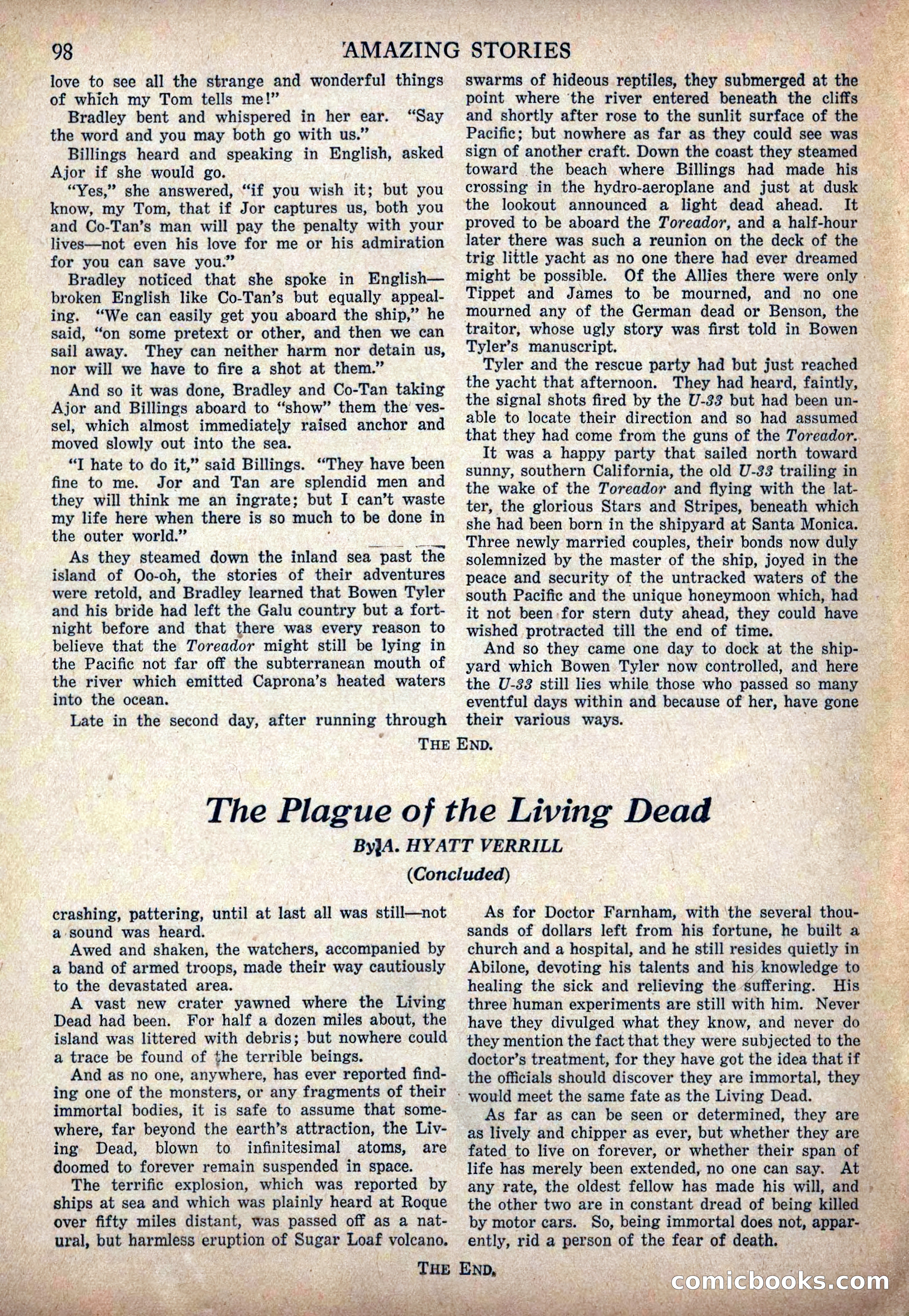 The Land That Time Forgot by Edgar Rice Burroughs — page 104 of 104