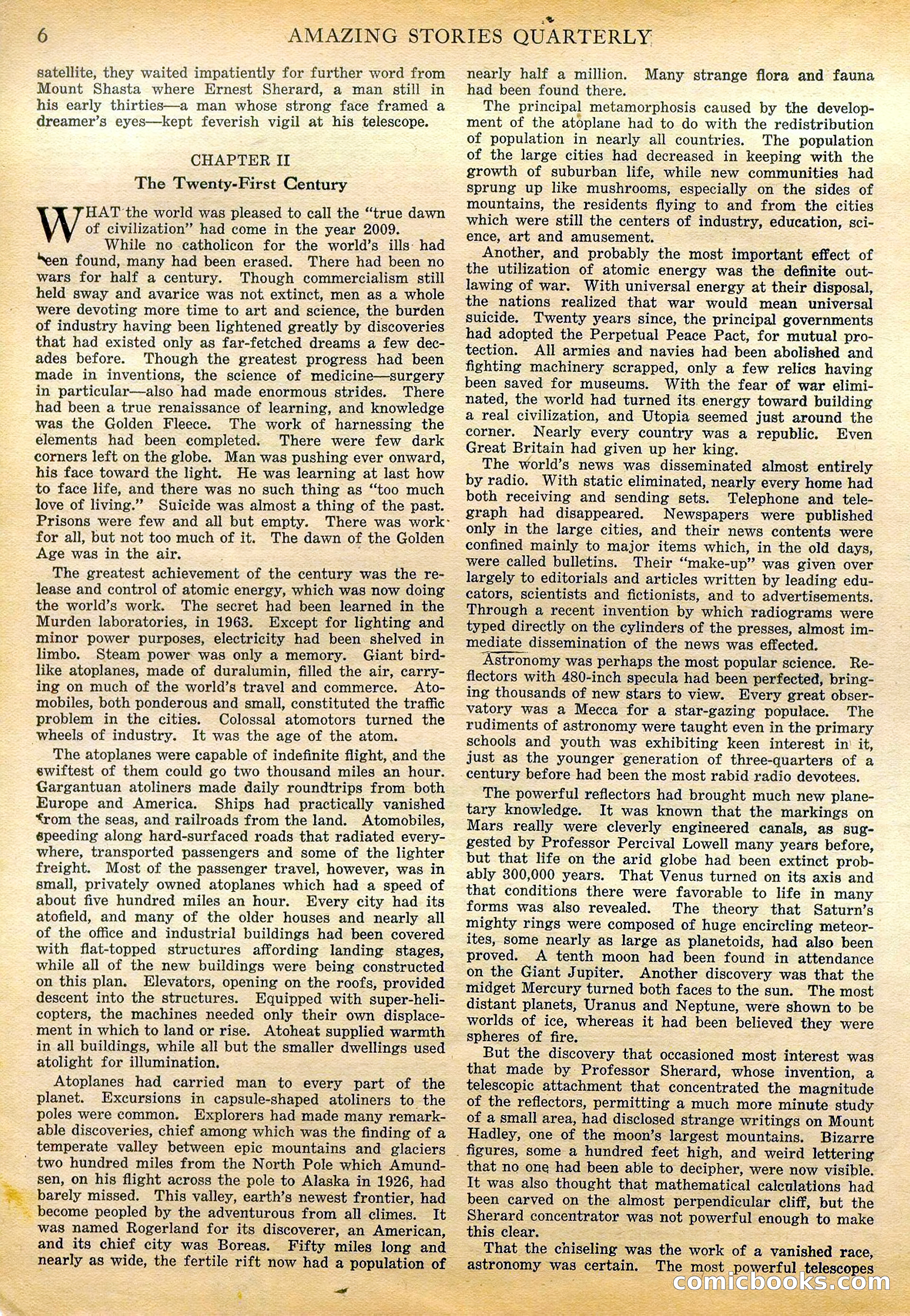 Amazing Stories Quarterly, Winter 1928 — page 8 of 148