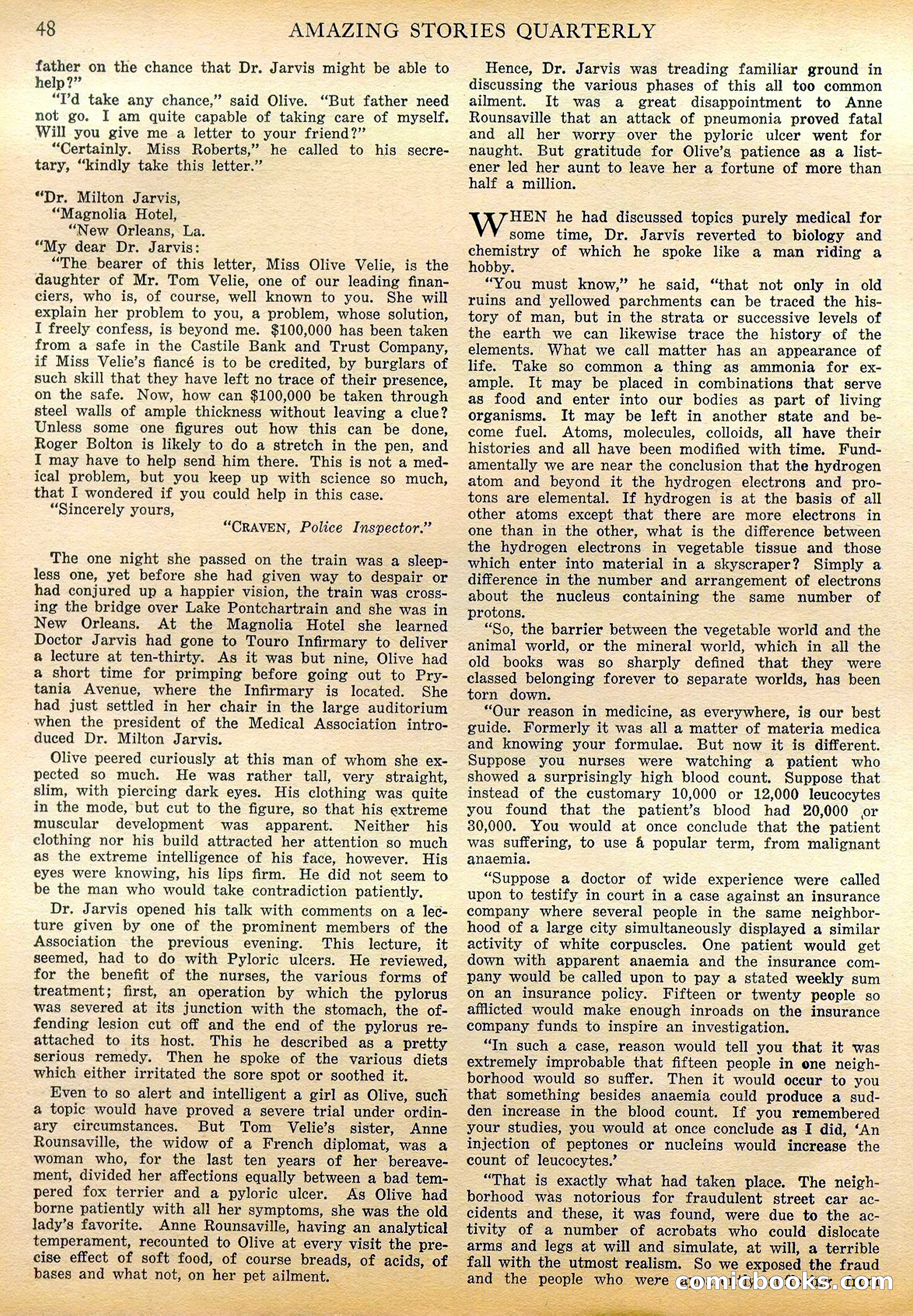 Amazing Stories Quarterly, Winter 1928 — page 50 of 148
