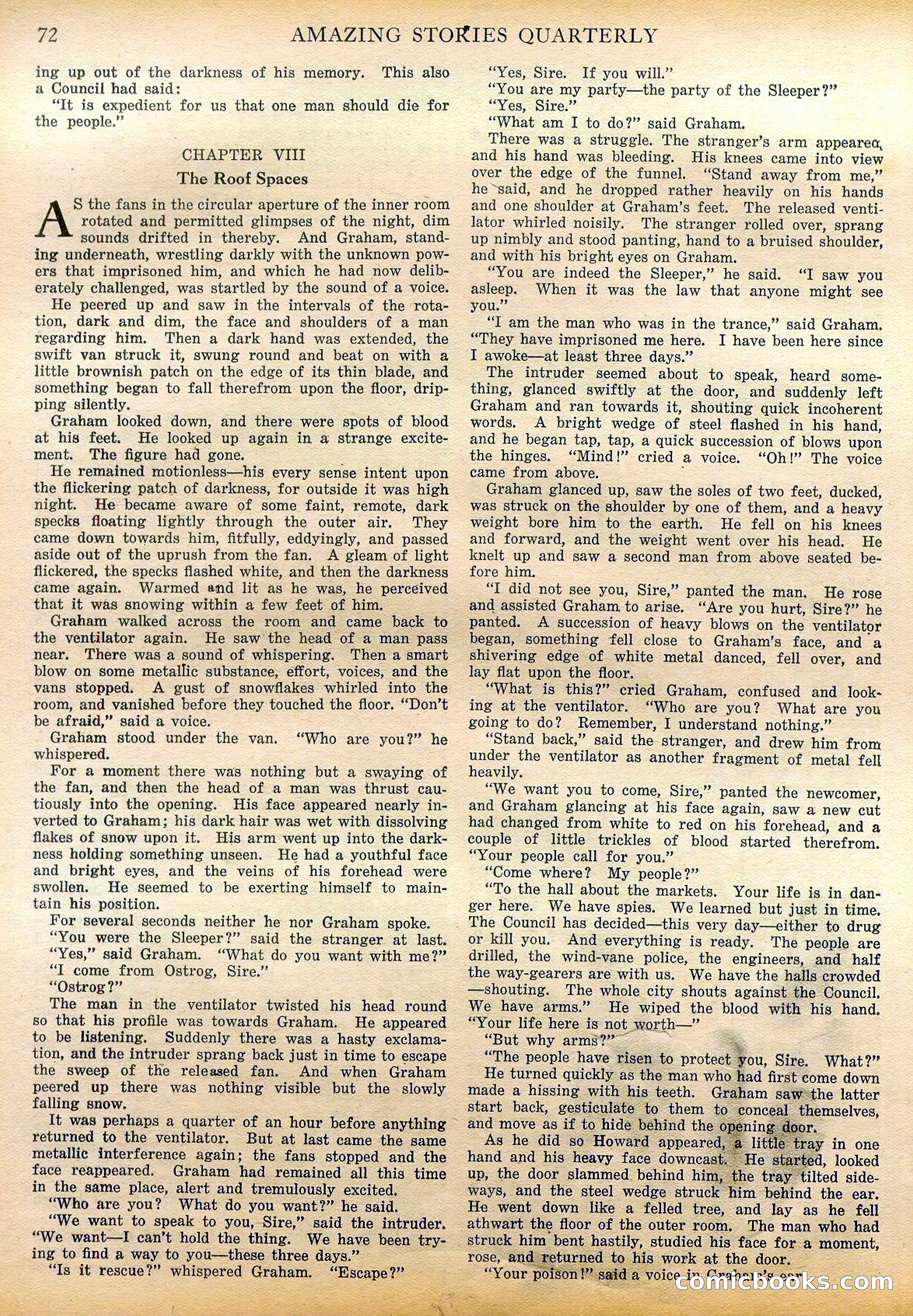 Amazing Stories Quarterly, Winter 1928 — page 74 of 148