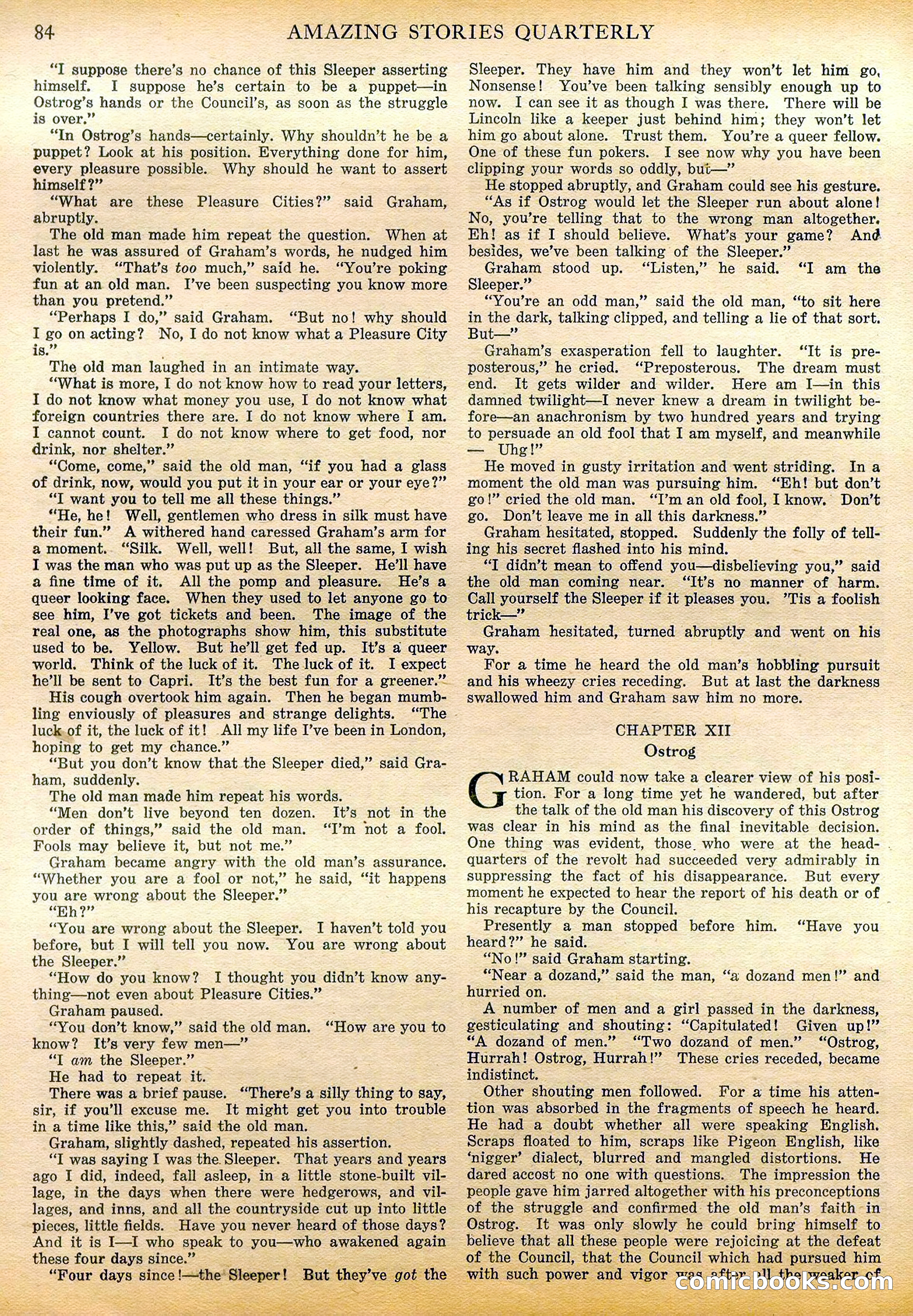 Amazing Stories Quarterly, Winter 1928 — page 86 of 148