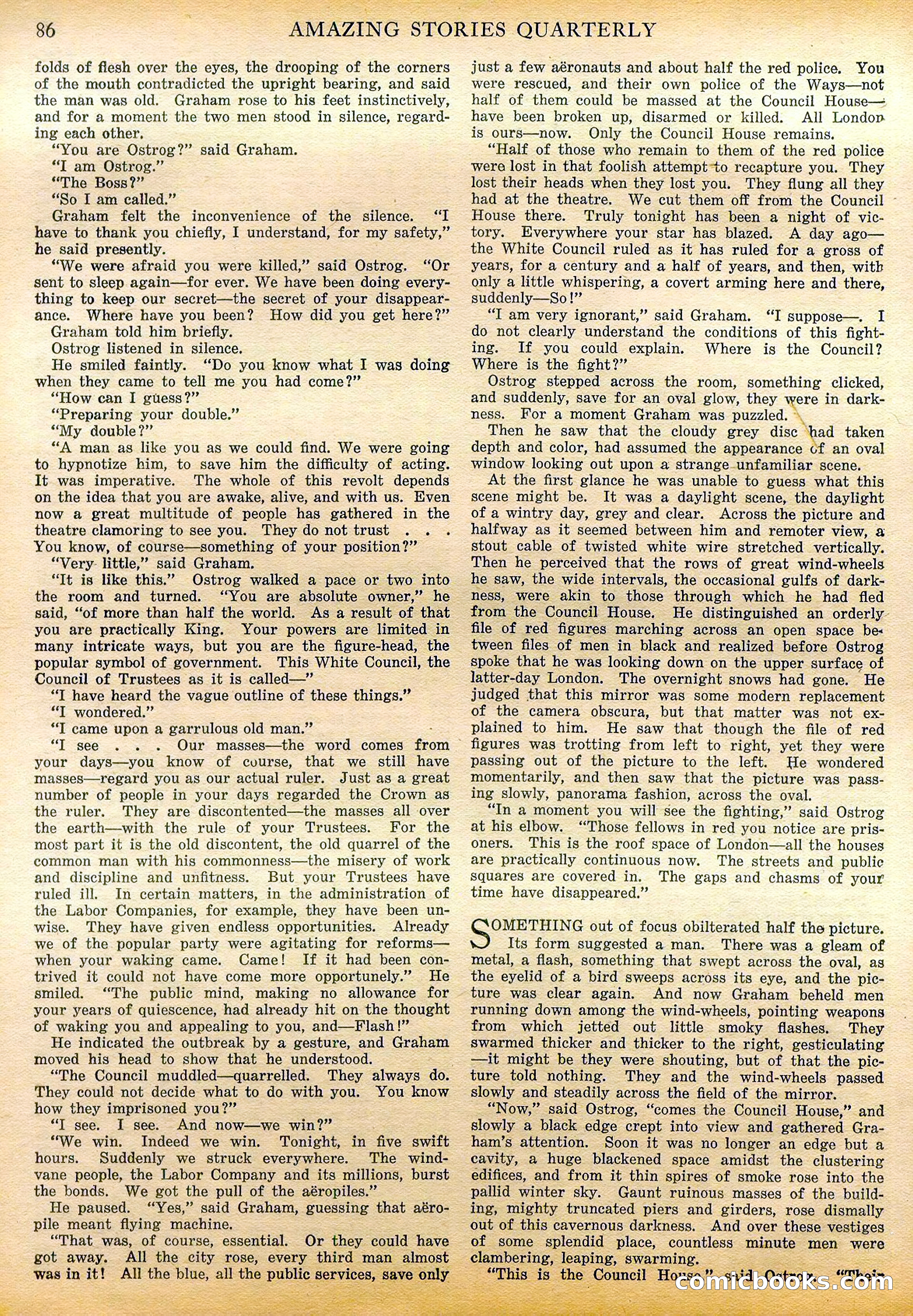 Amazing Stories Quarterly, Winter 1928 — page 88 of 148