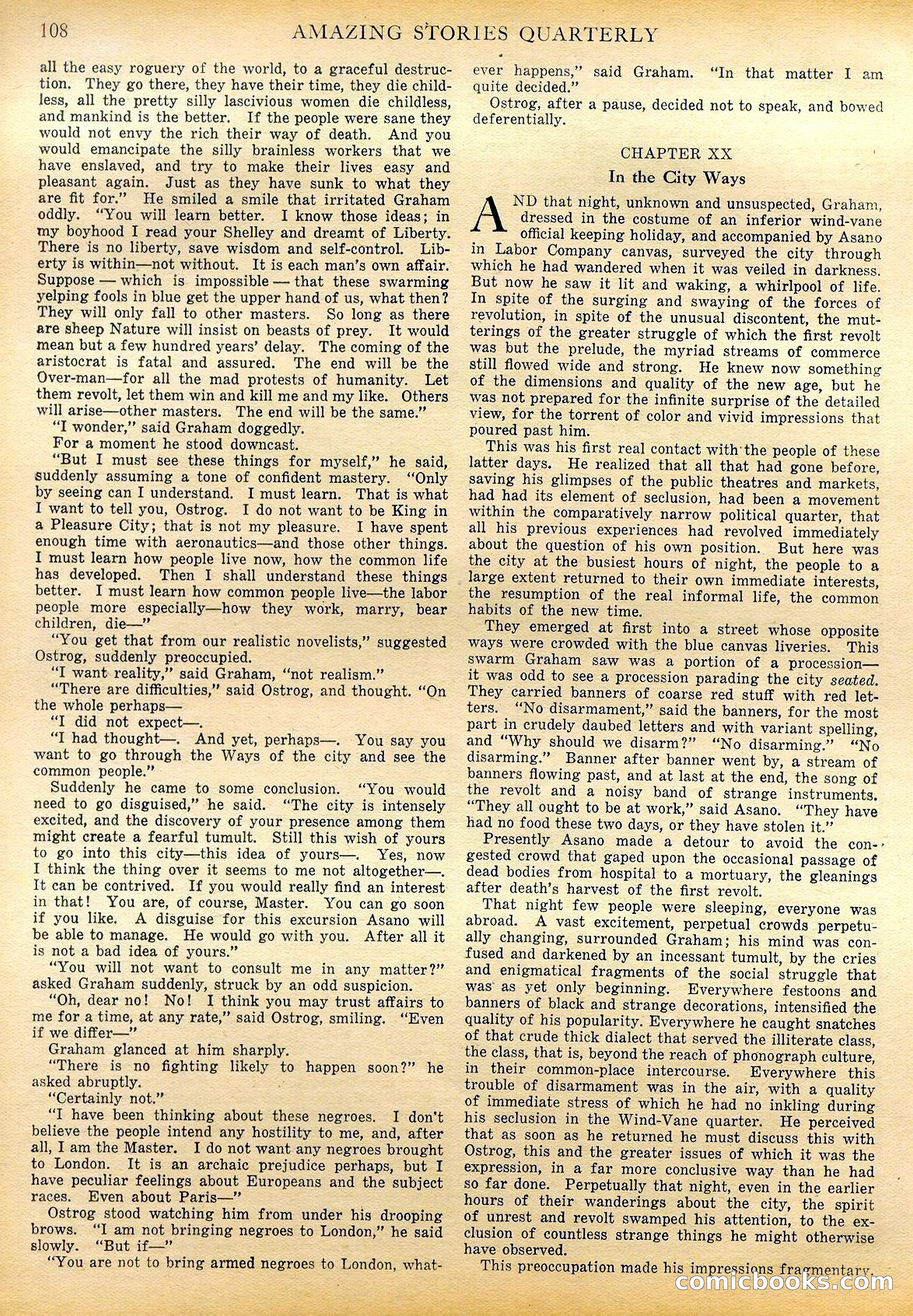 Amazing Stories Quarterly, Winter 1928 — page 110 of 148