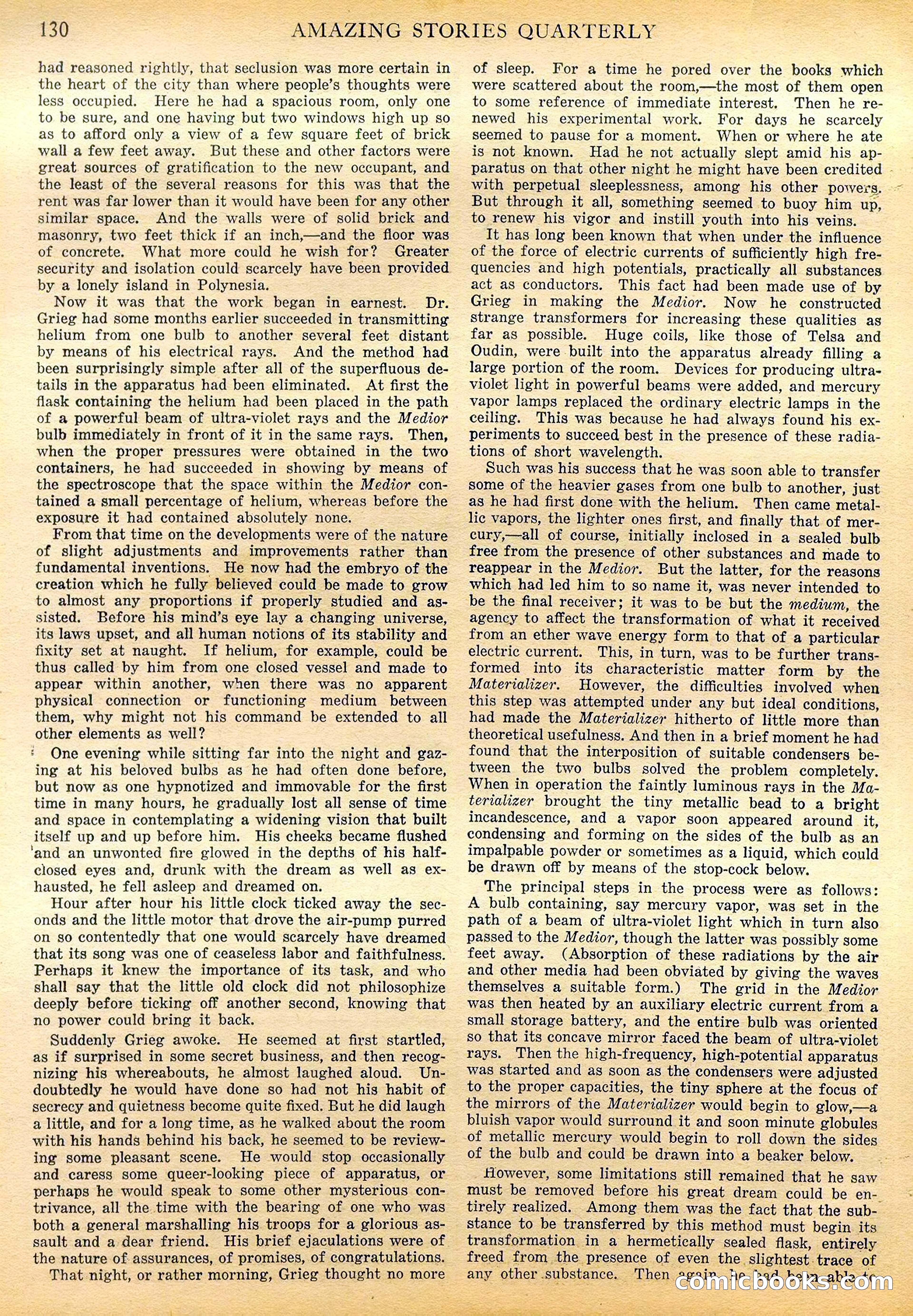 Amazing Stories Quarterly, Winter 1928 — page 132 of 148