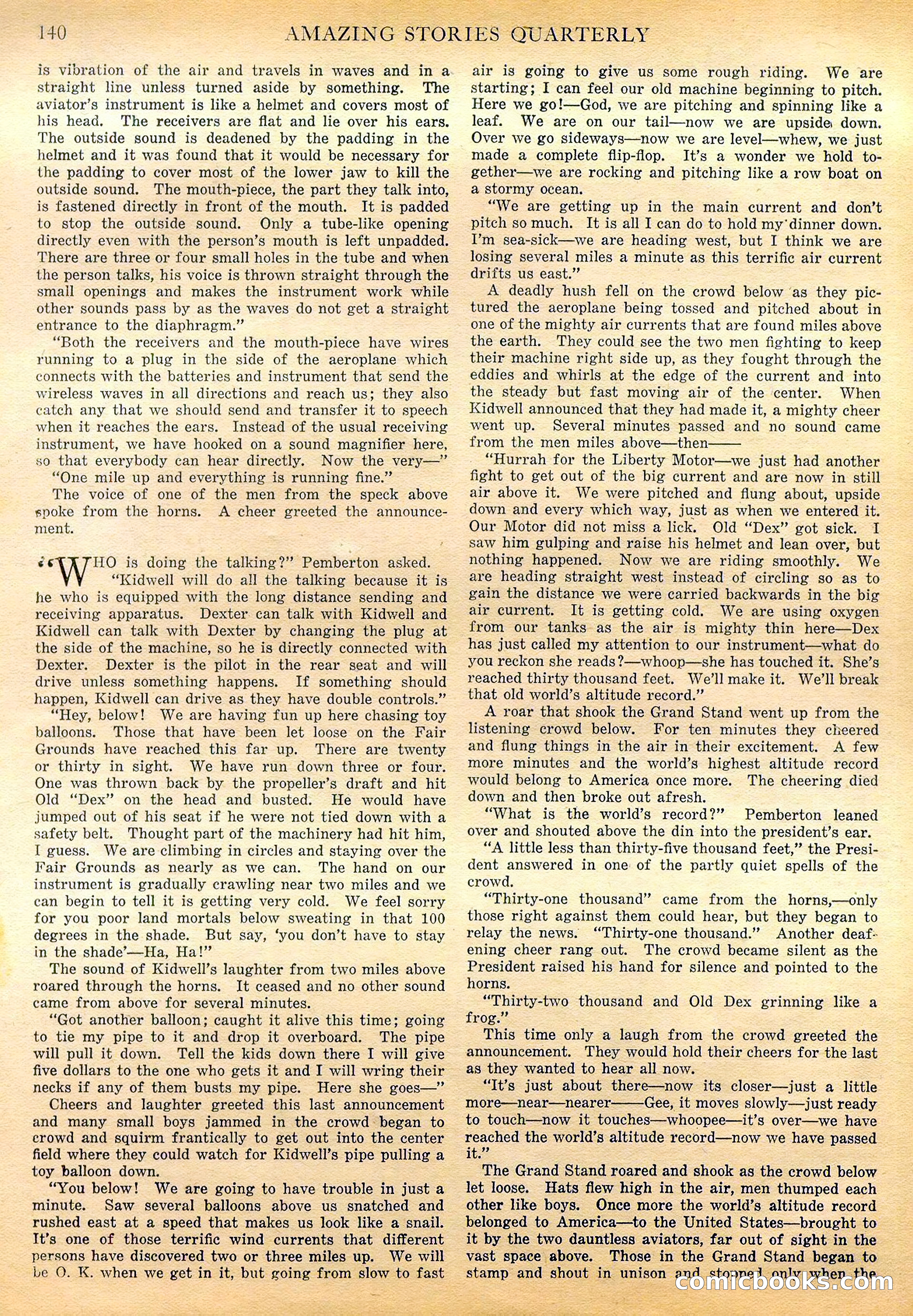 Amazing Stories Quarterly, Winter 1928 — page 142 of 148