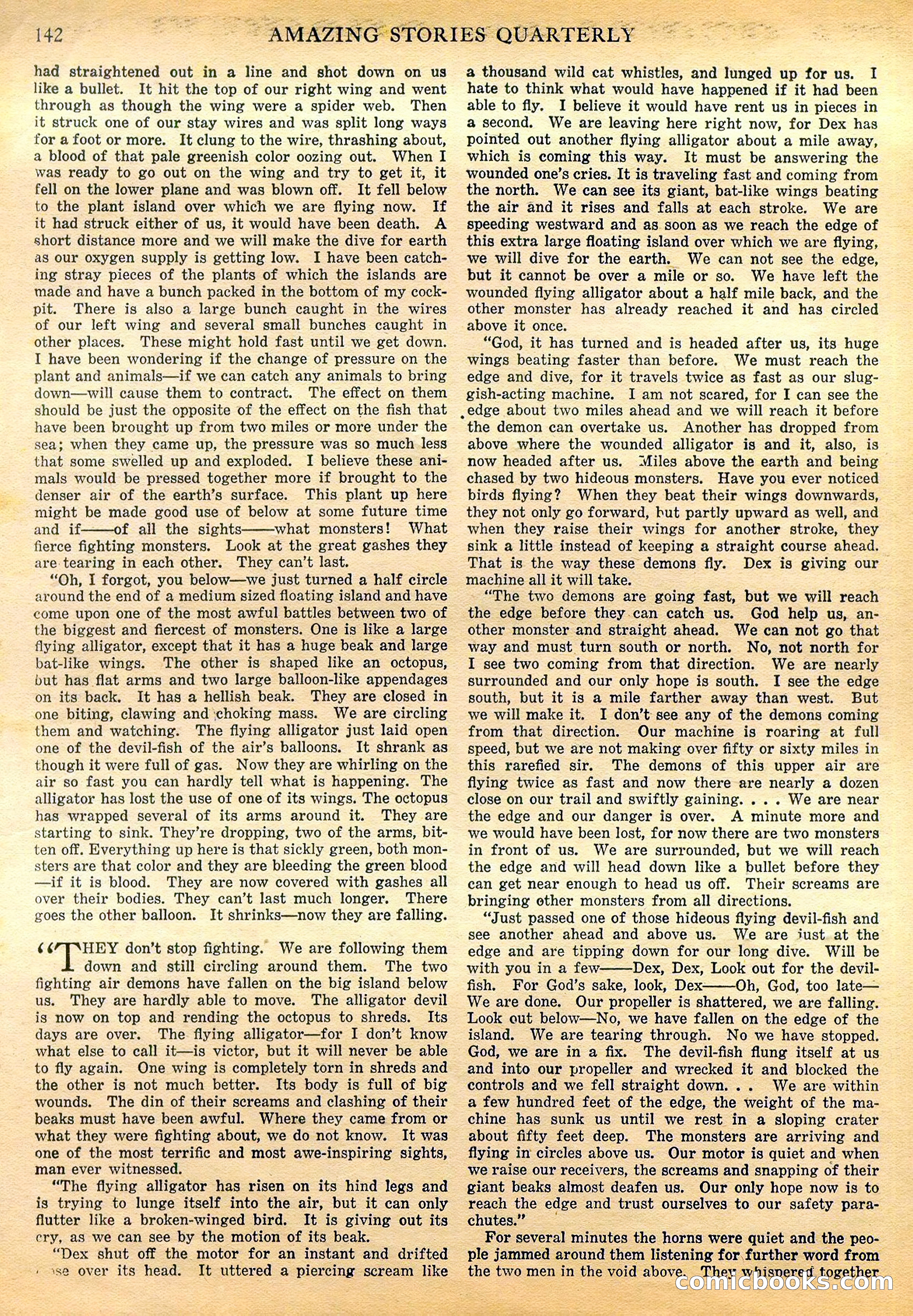 Amazing Stories Quarterly, Winter 1928 — page 144 of 148