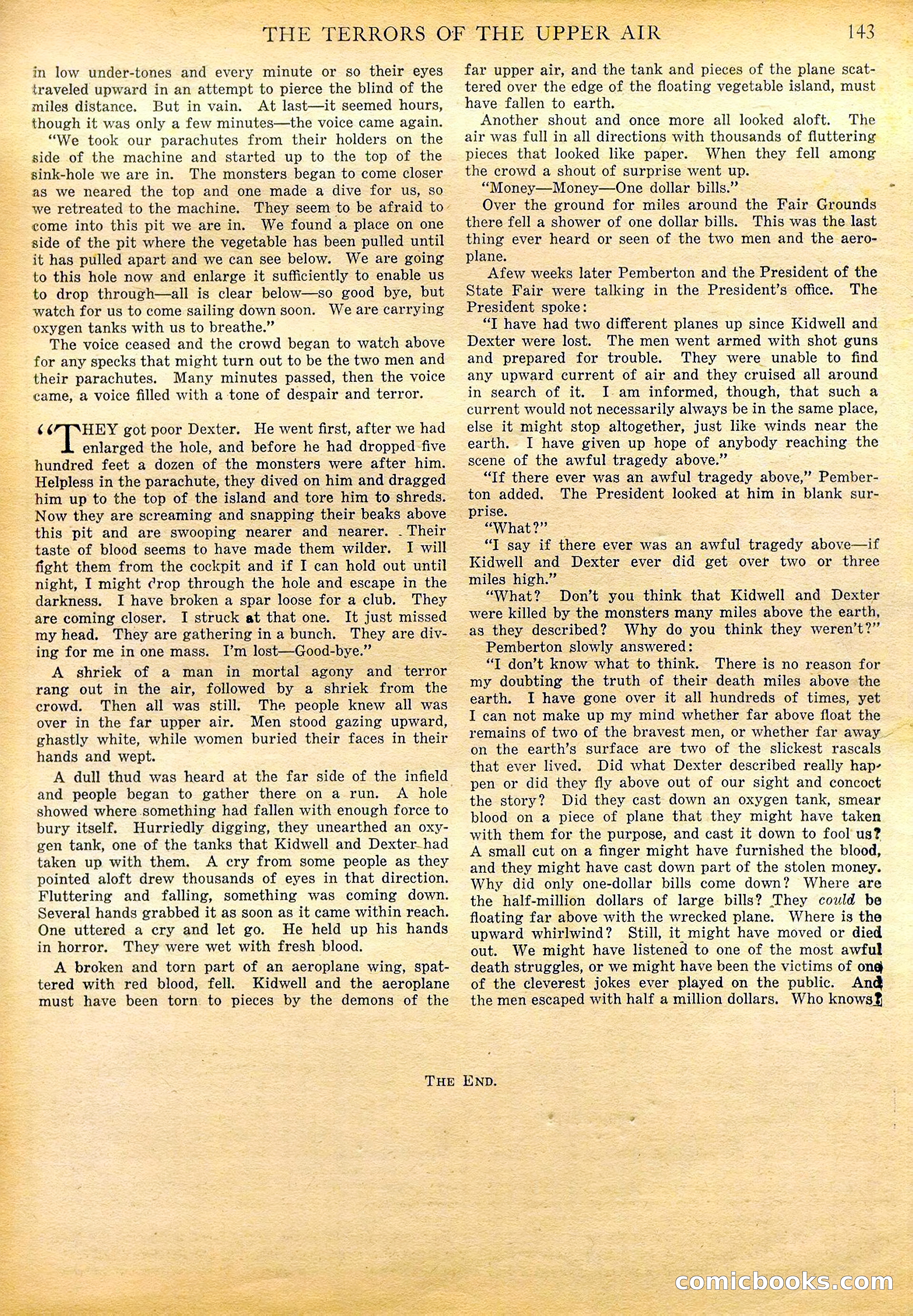Amazing Stories Quarterly, Winter 1928 — page 145 of 148