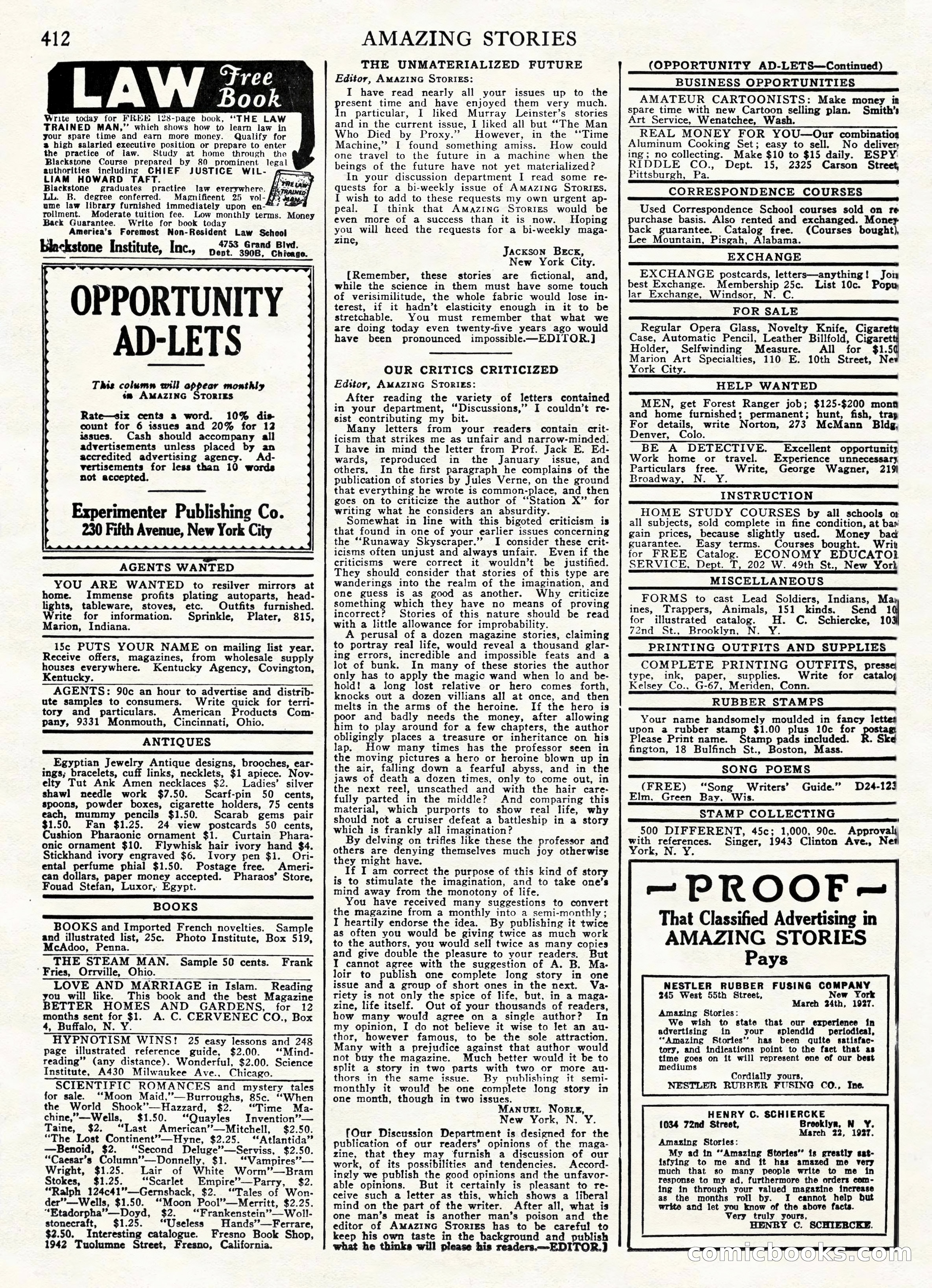 Amazing Stories, Vol. 2 No. 4 — page 102 of 400