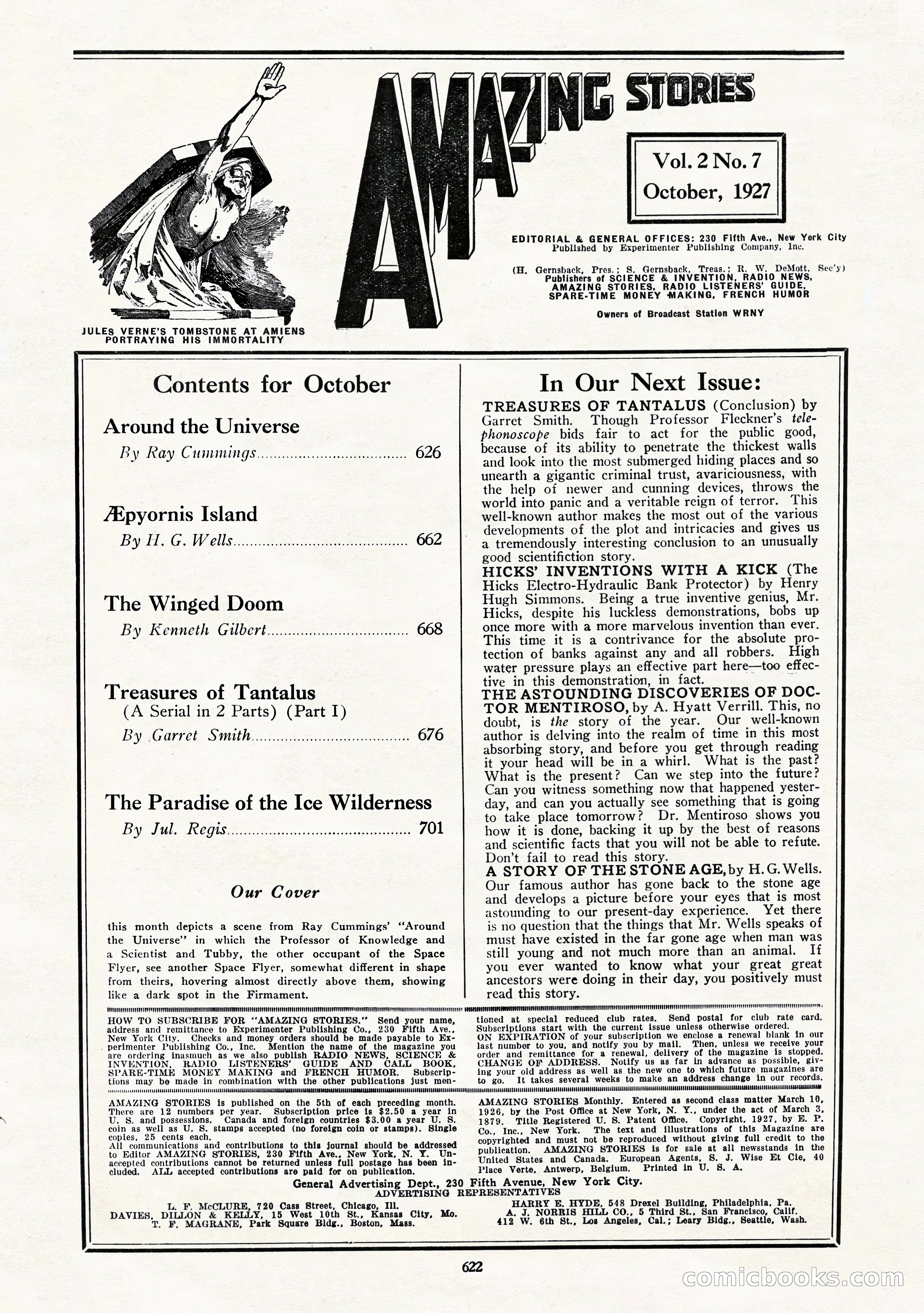 Amazing Stories, Vol. 2, No. 7 — page 4 of 104