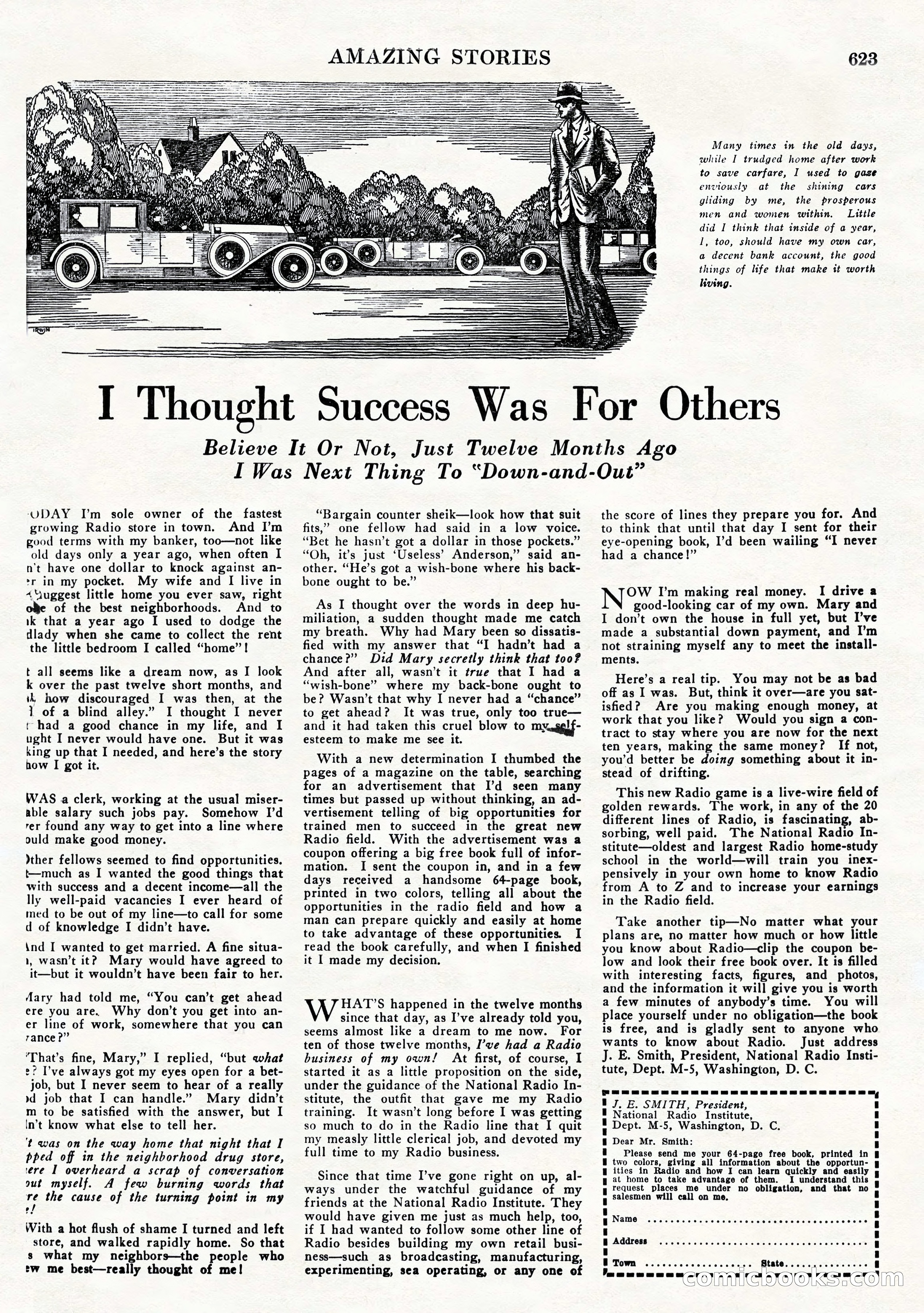 Amazing Stories, Vol. 2, No. 7 — page 5 of 104