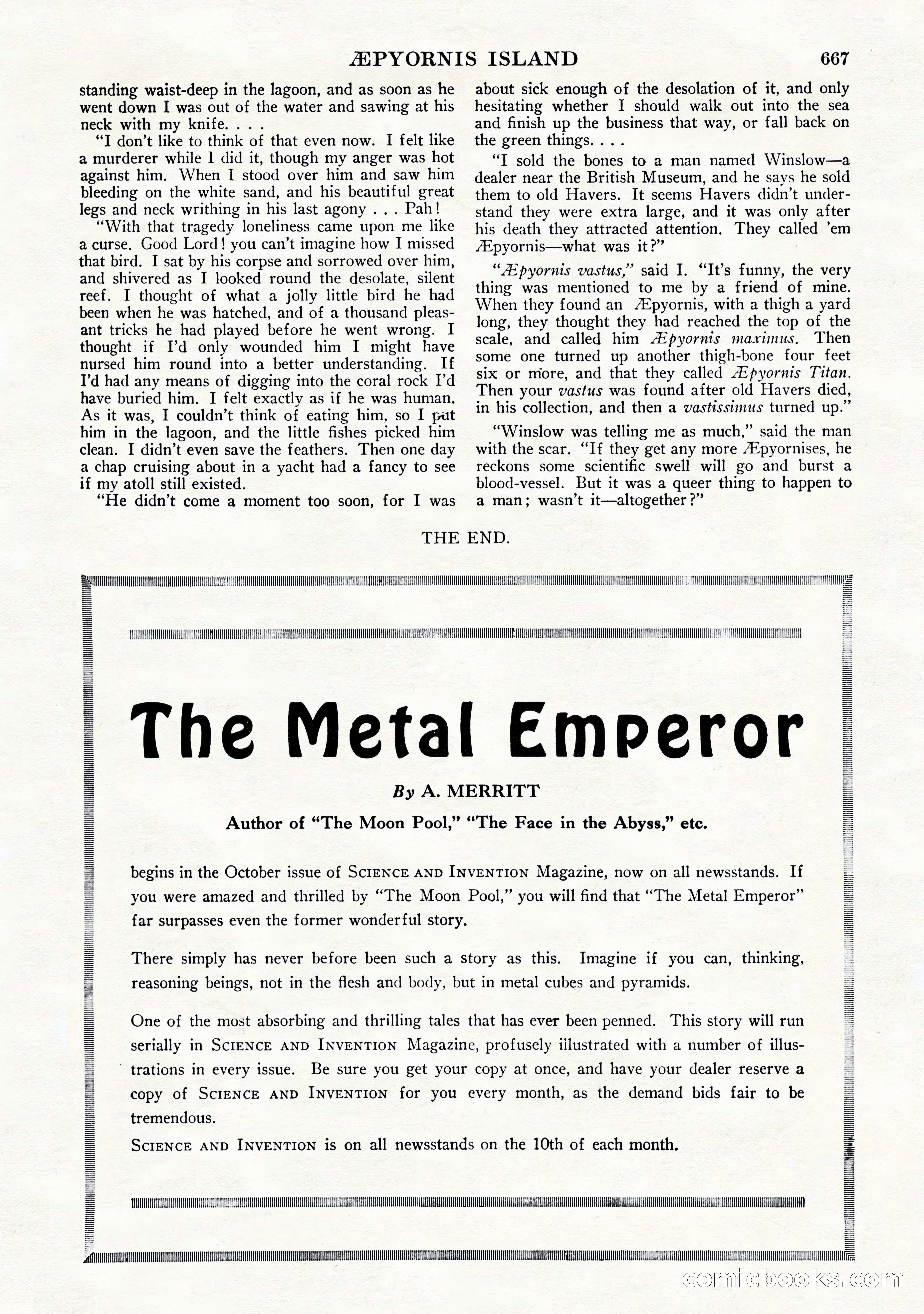 Amazing Stories, Vol. 2, No. 7 — page 49 of 104