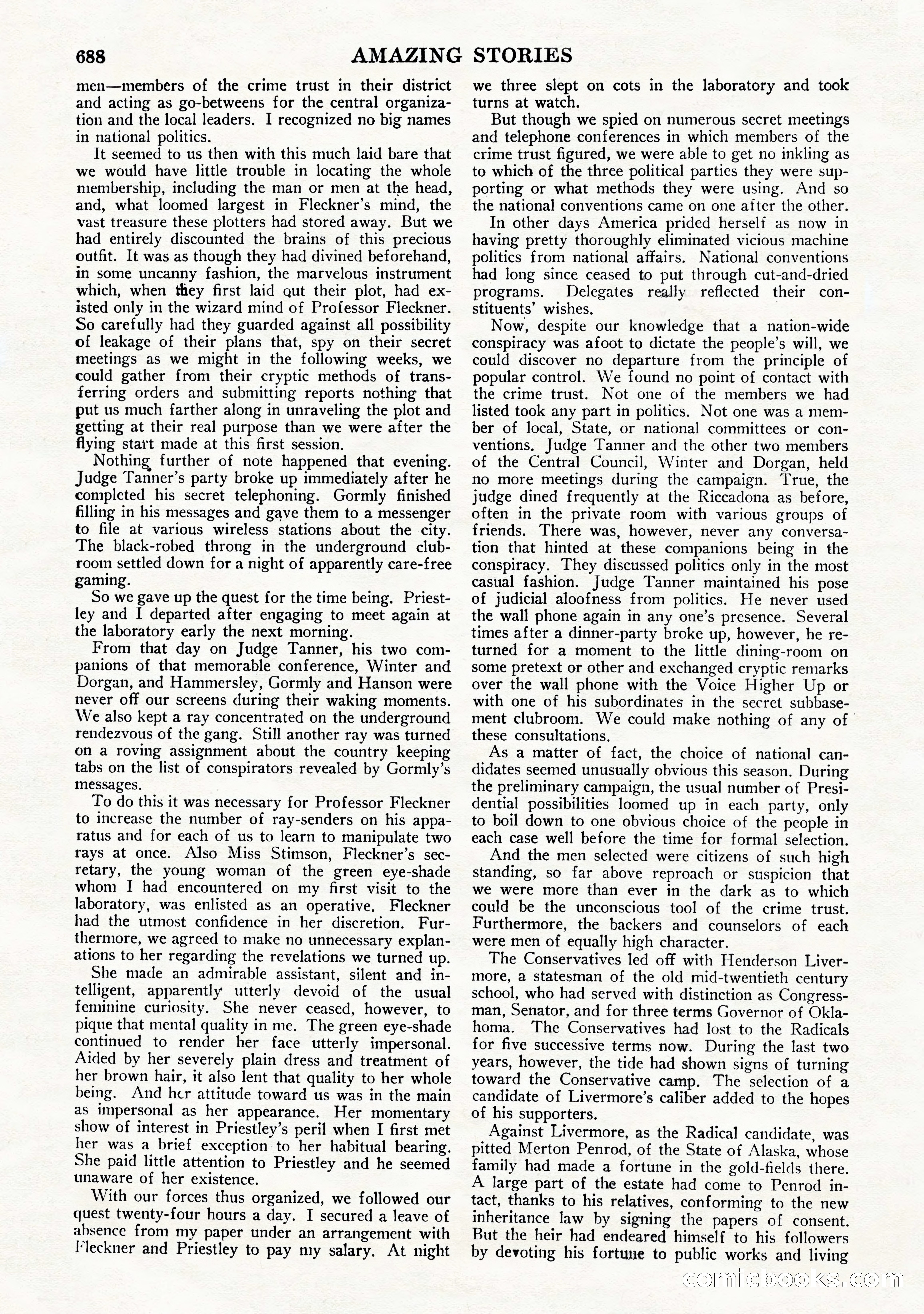 Amazing Stories, Vol. 2, No. 7 — page 70 of 104