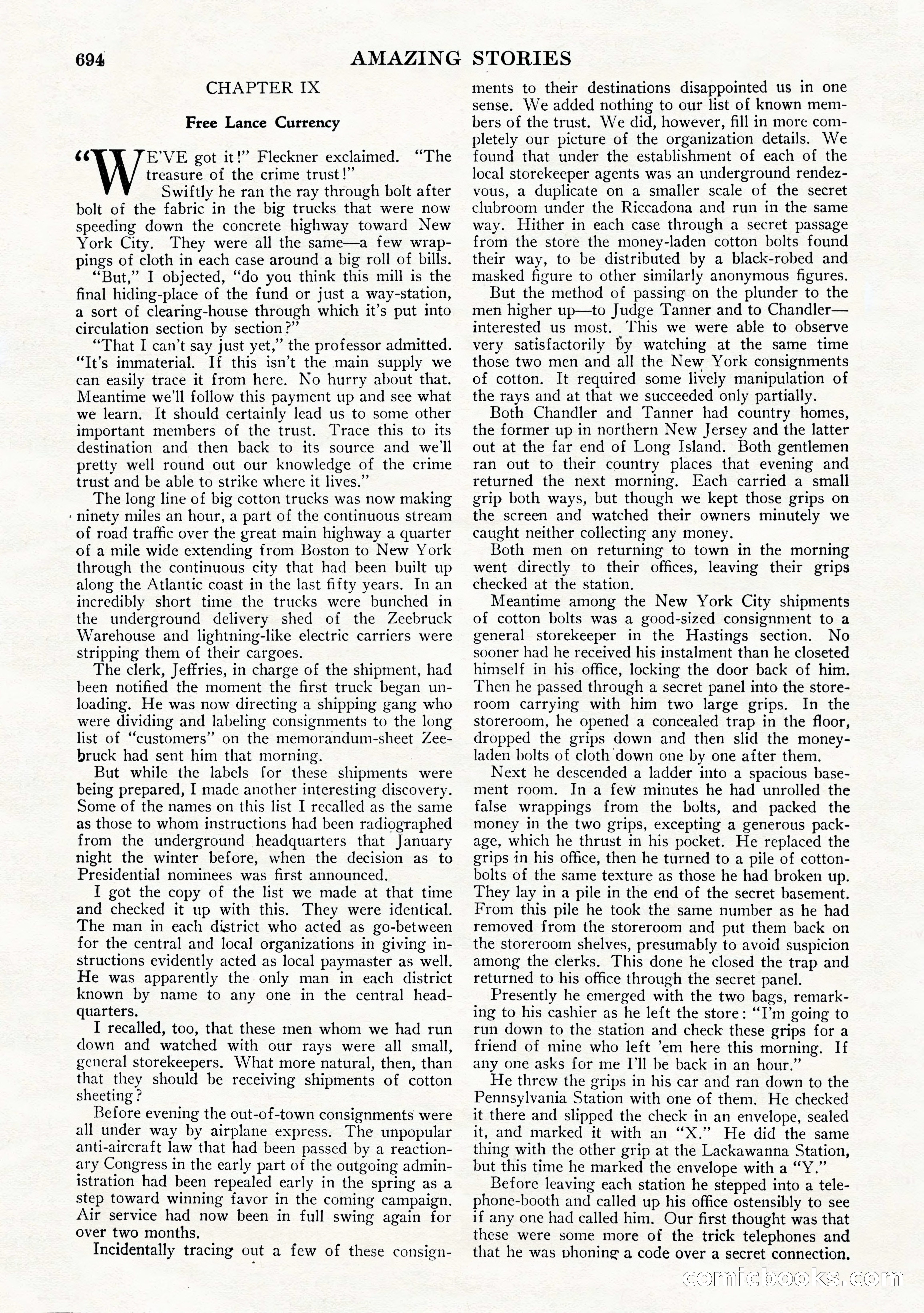Amazing Stories, Vol. 2, No. 7 — page 76 of 104