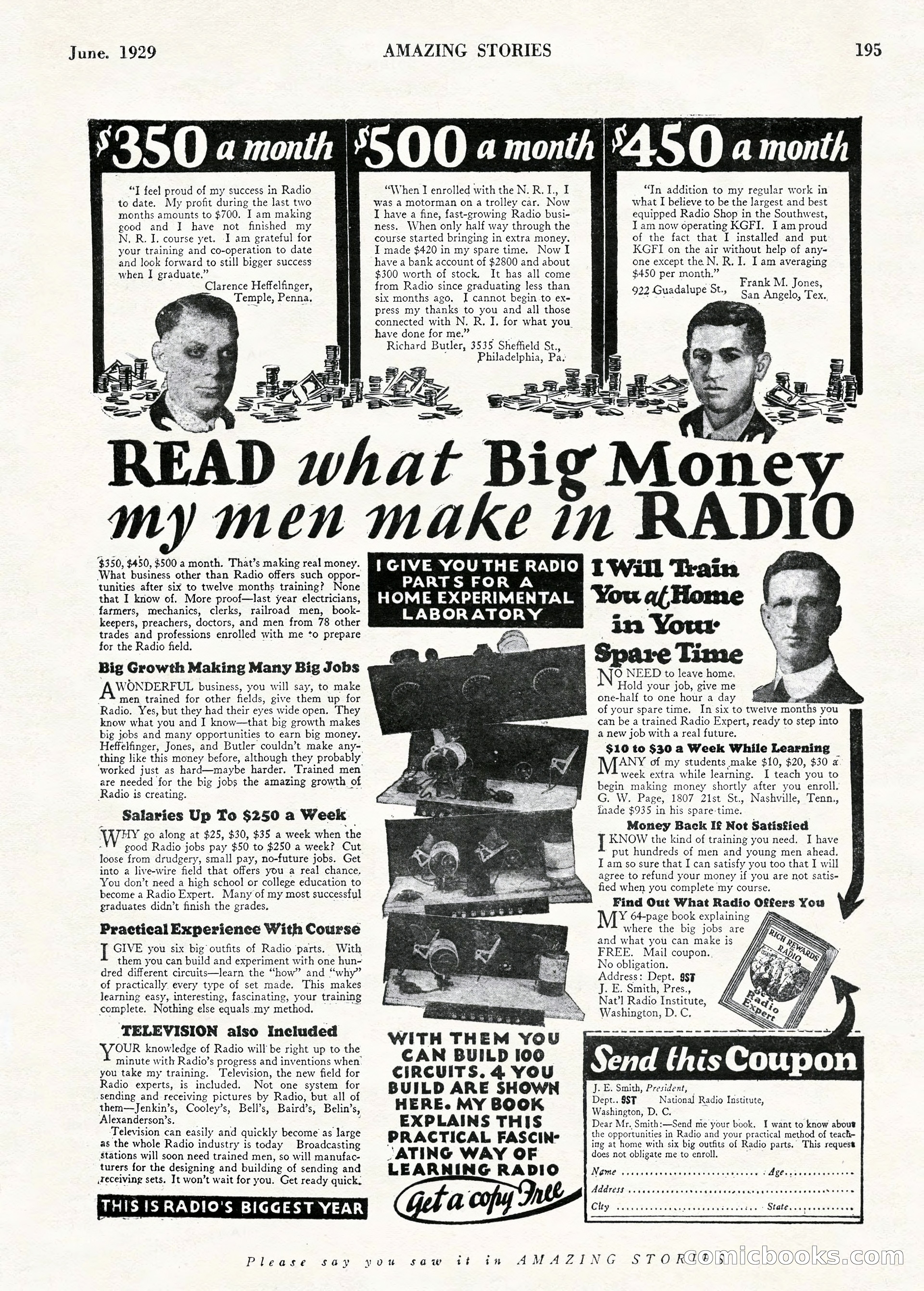 Amazing Stories, June 1929 — page 5 of 102