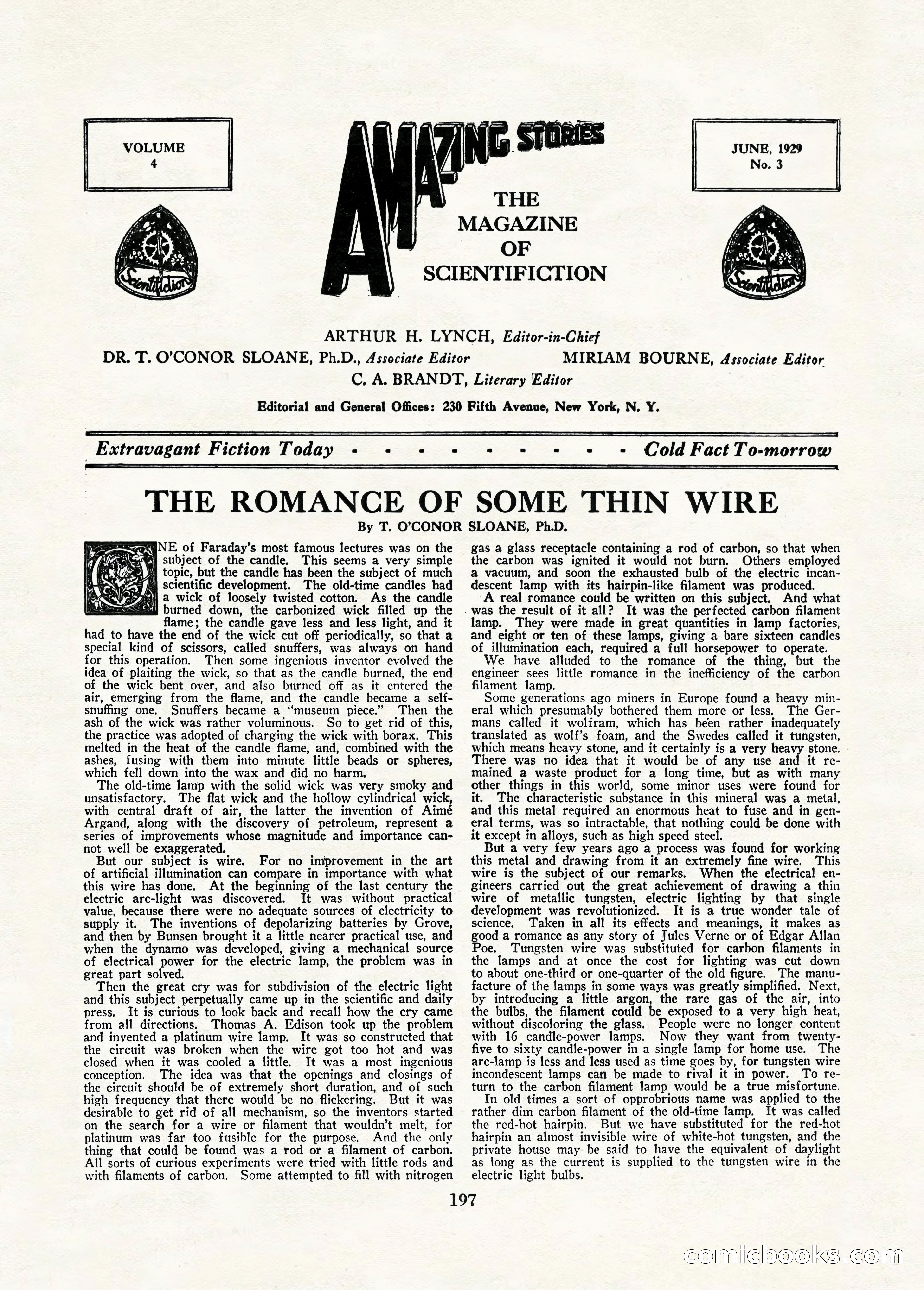 Amazing Stories, June 1929 — page 7 of 102
