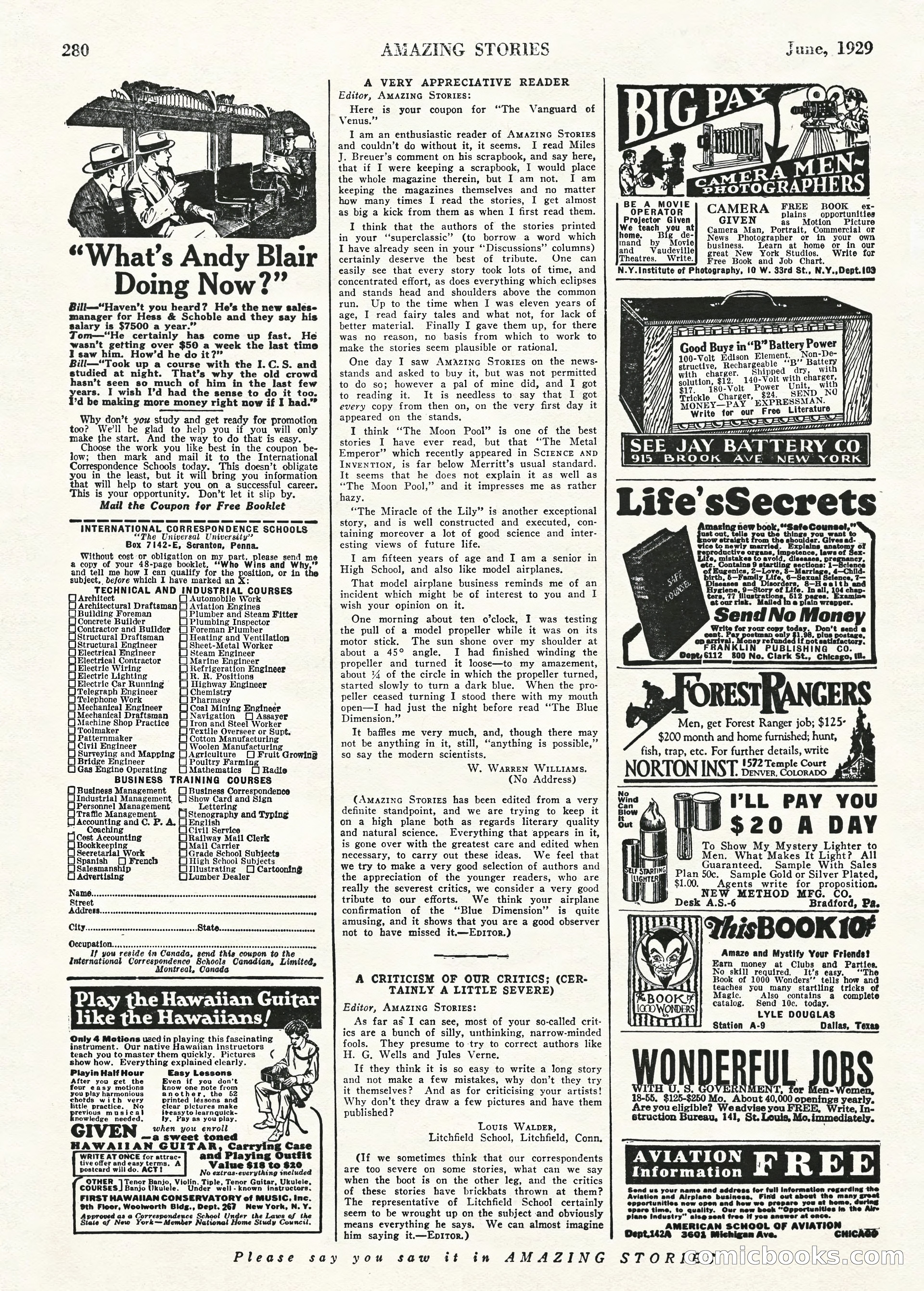 Amazing Stories, June 1929 — page 90 of 102