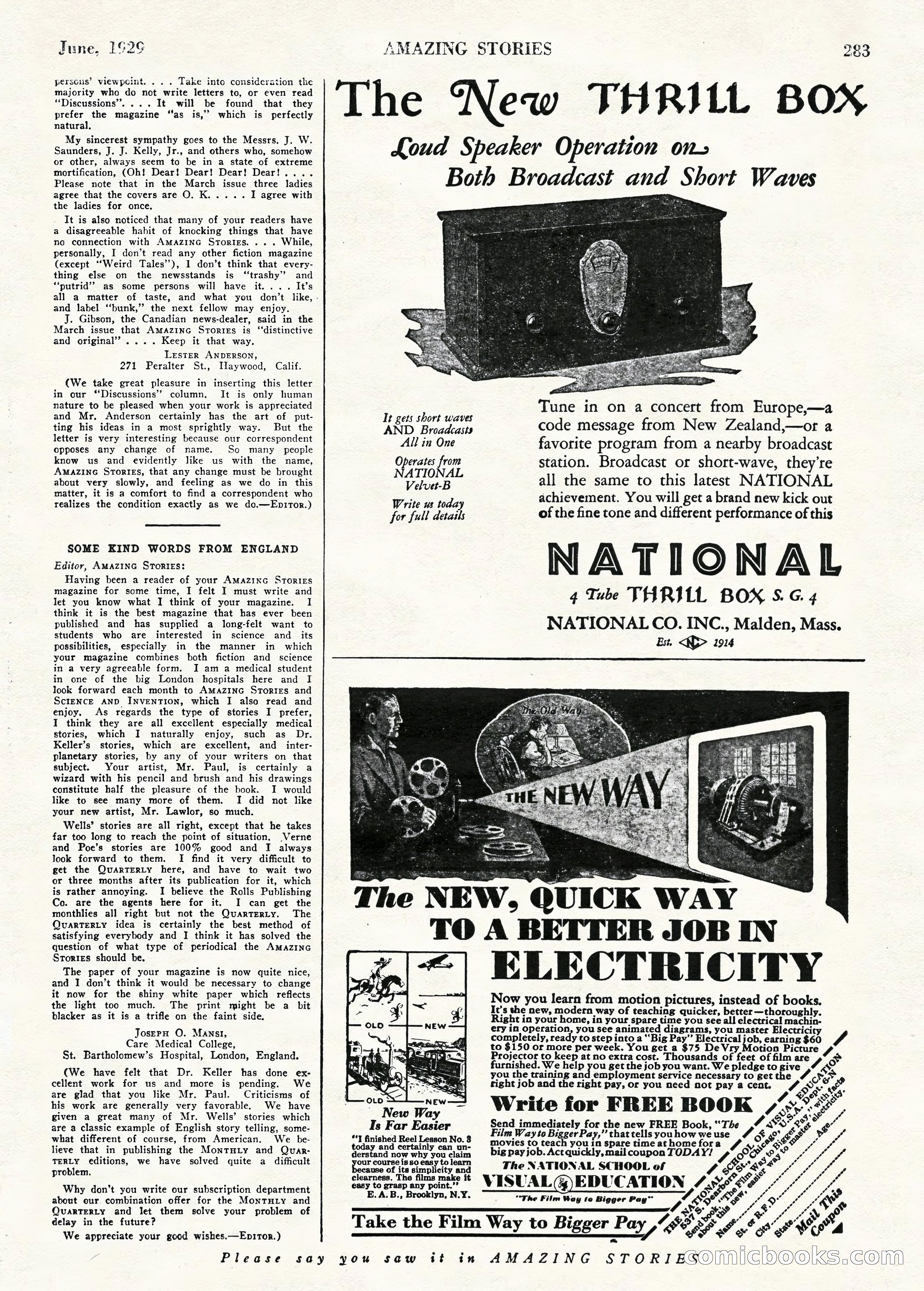Amazing Stories, June 1929 — page 93 of 102