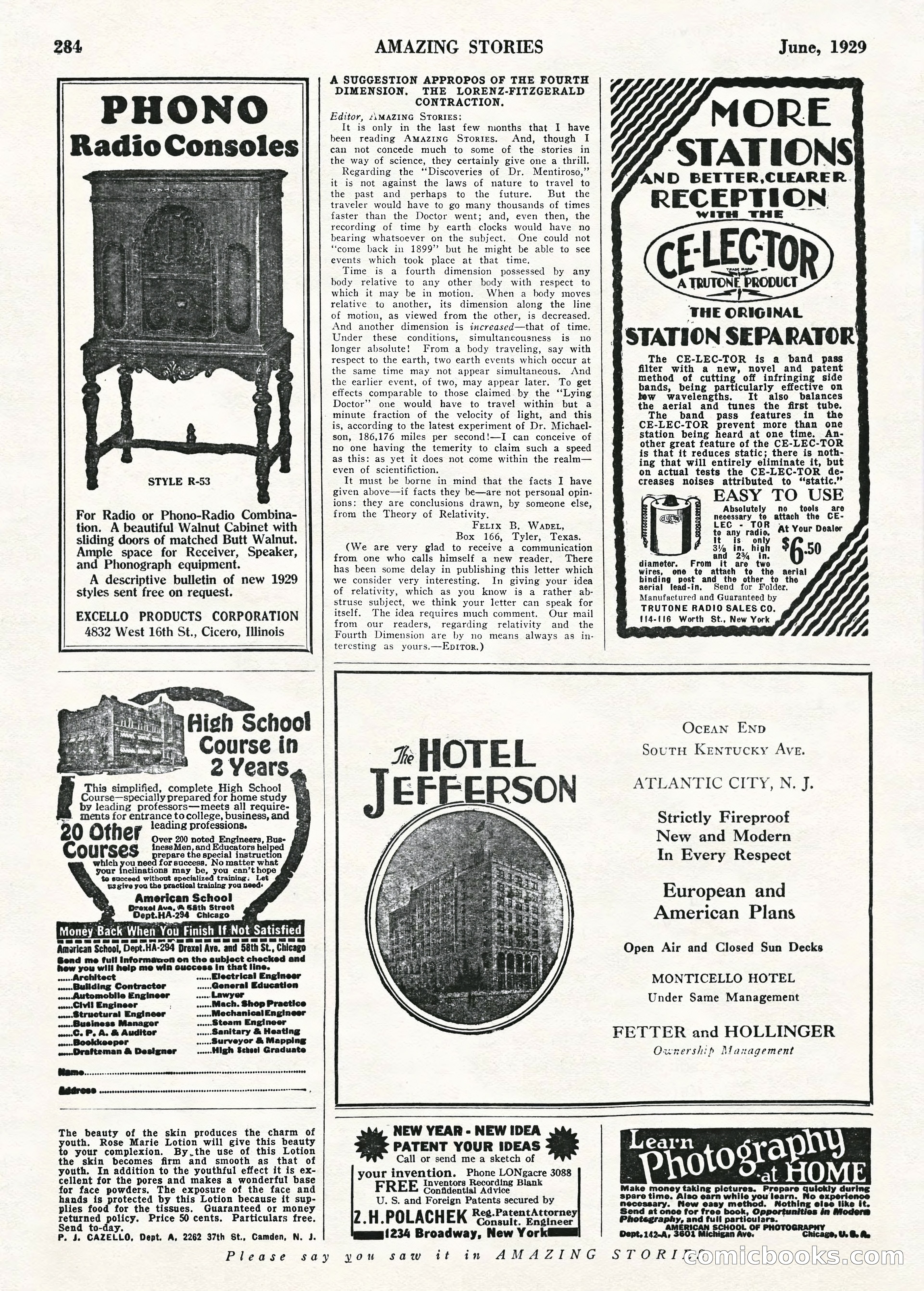 Amazing Stories, June 1929 — page 94 of 102