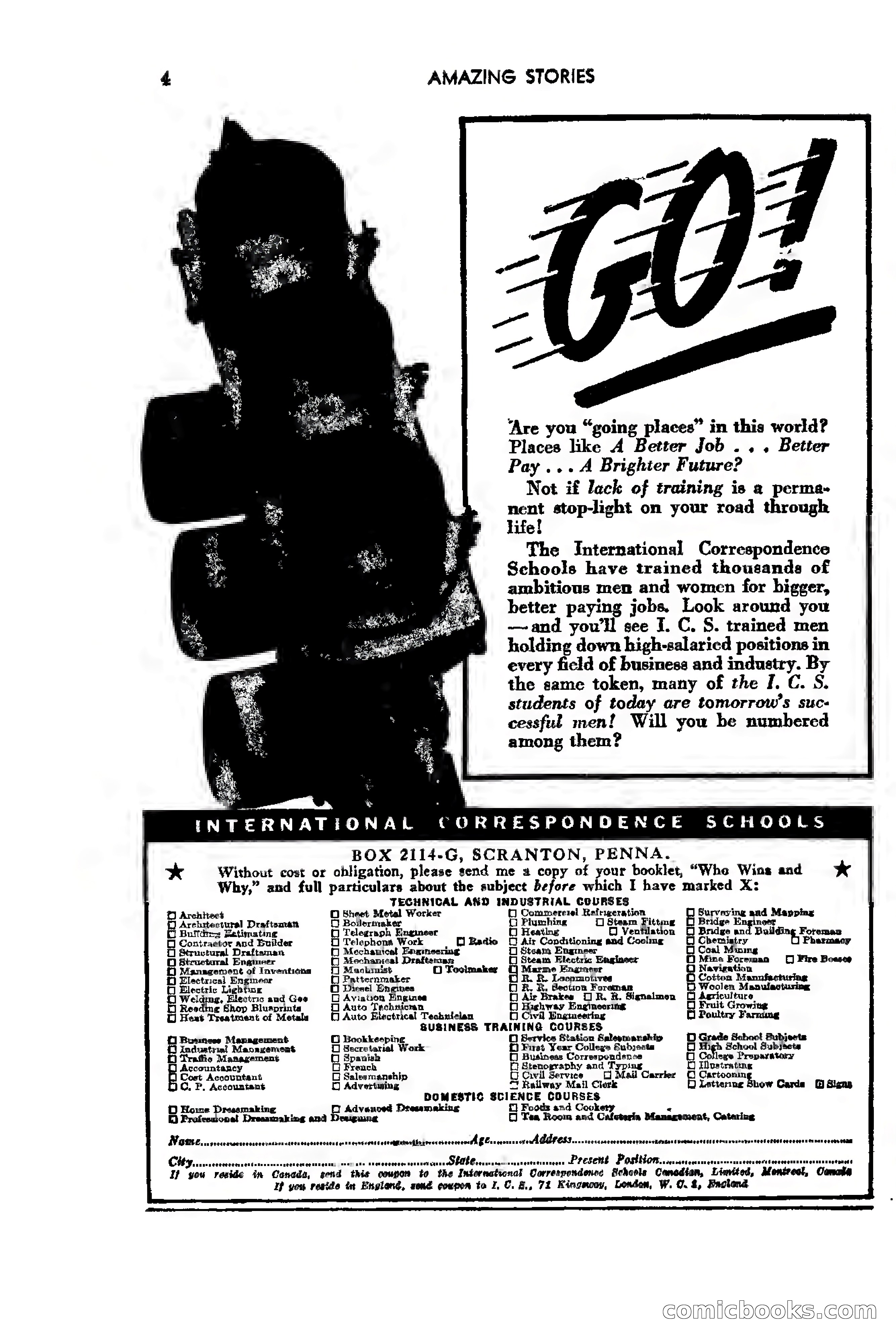 Amazing Stories, Vol. 12, No. 7 — page 4 of 131