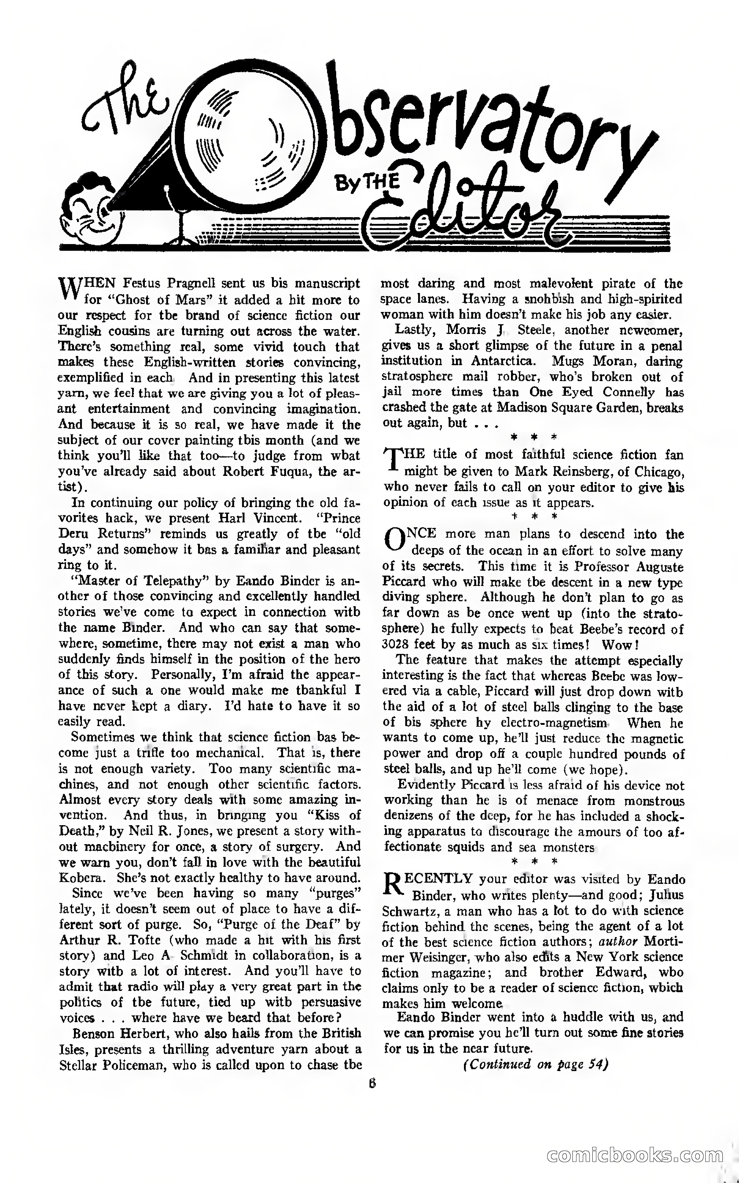 Amazing Stories, Vol. 12, No. 7 — page 6 of 131