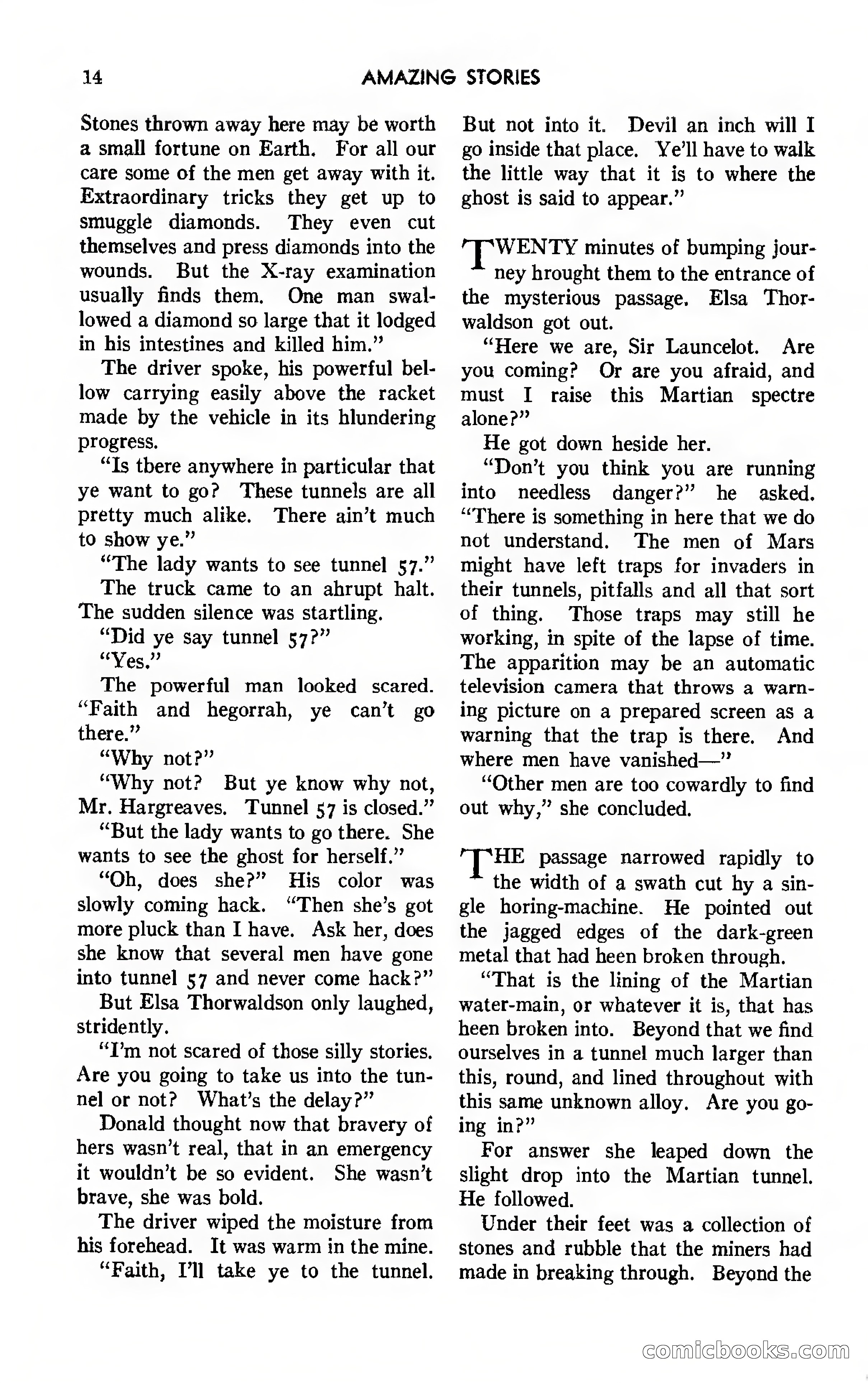 Amazing Stories, Vol. 12, No. 7 — page 14 of 131