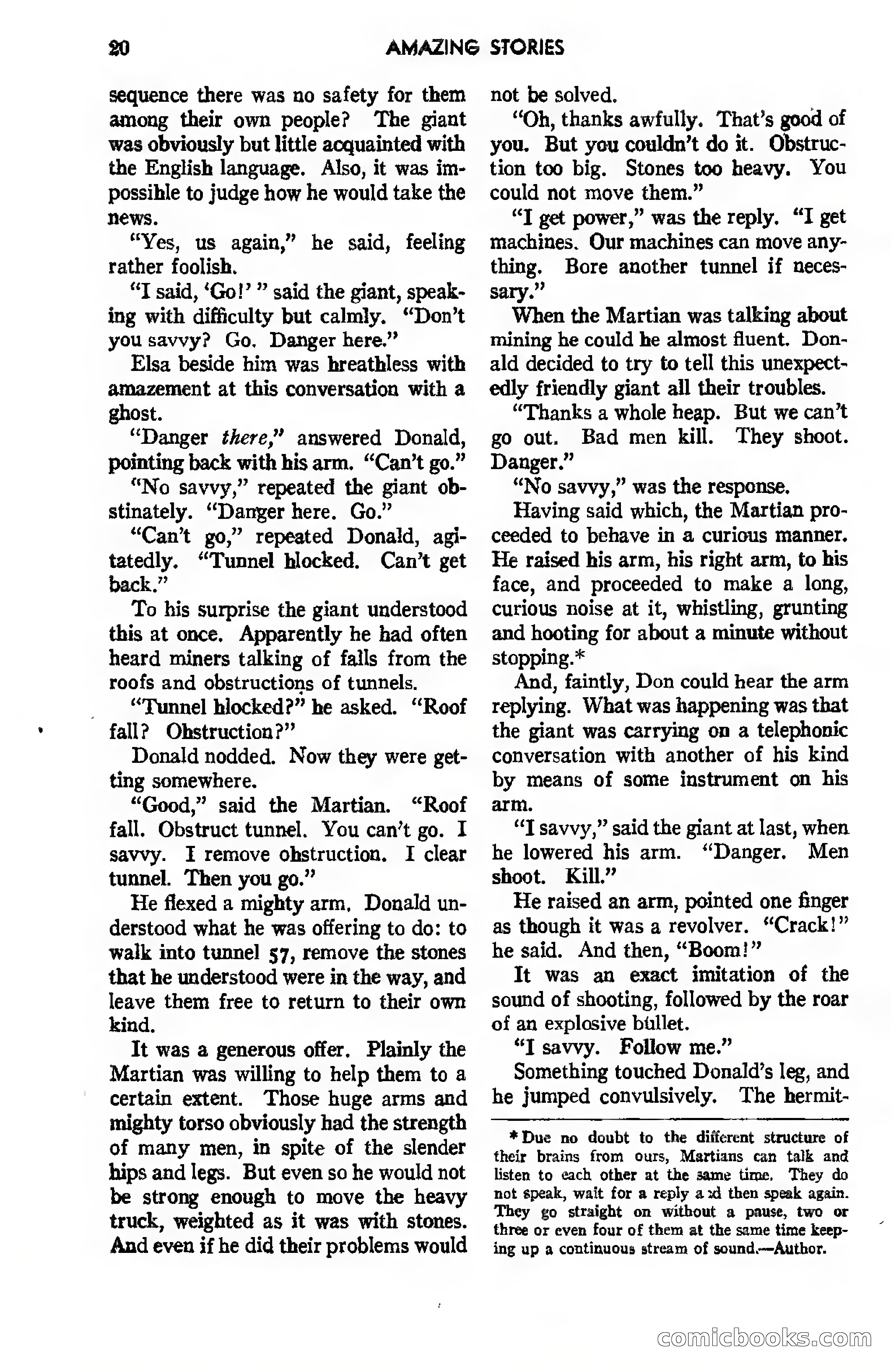 Amazing Stories, Vol. 12, No. 7 — page 20 of 131