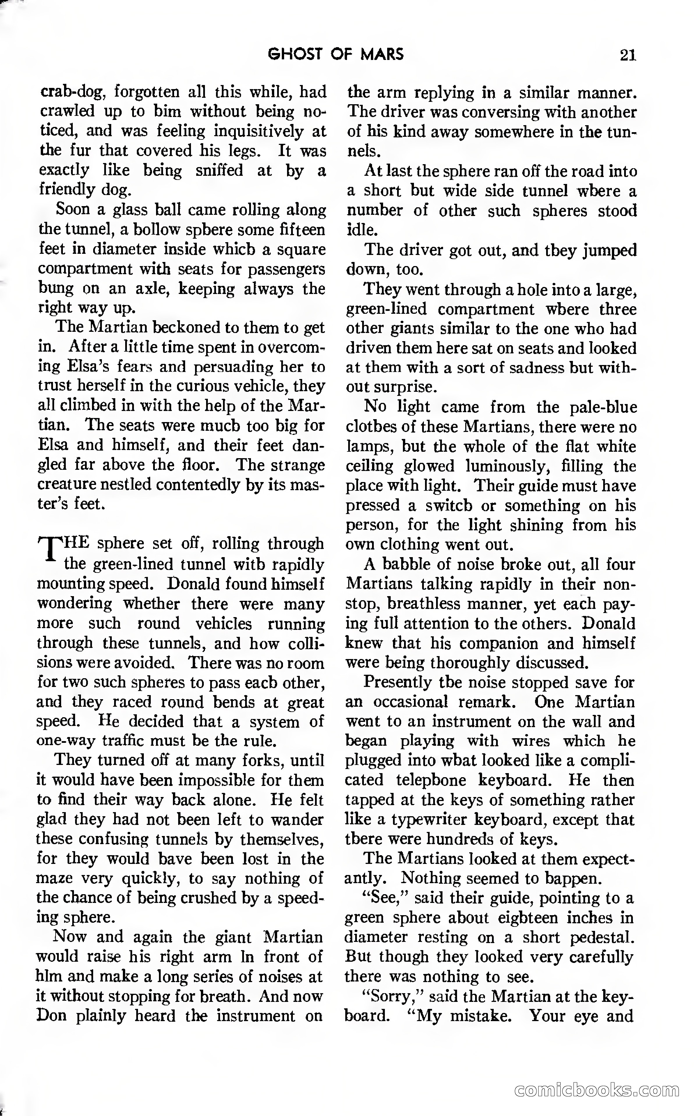 Amazing Stories, Vol. 12, No. 7 — page 21 of 131