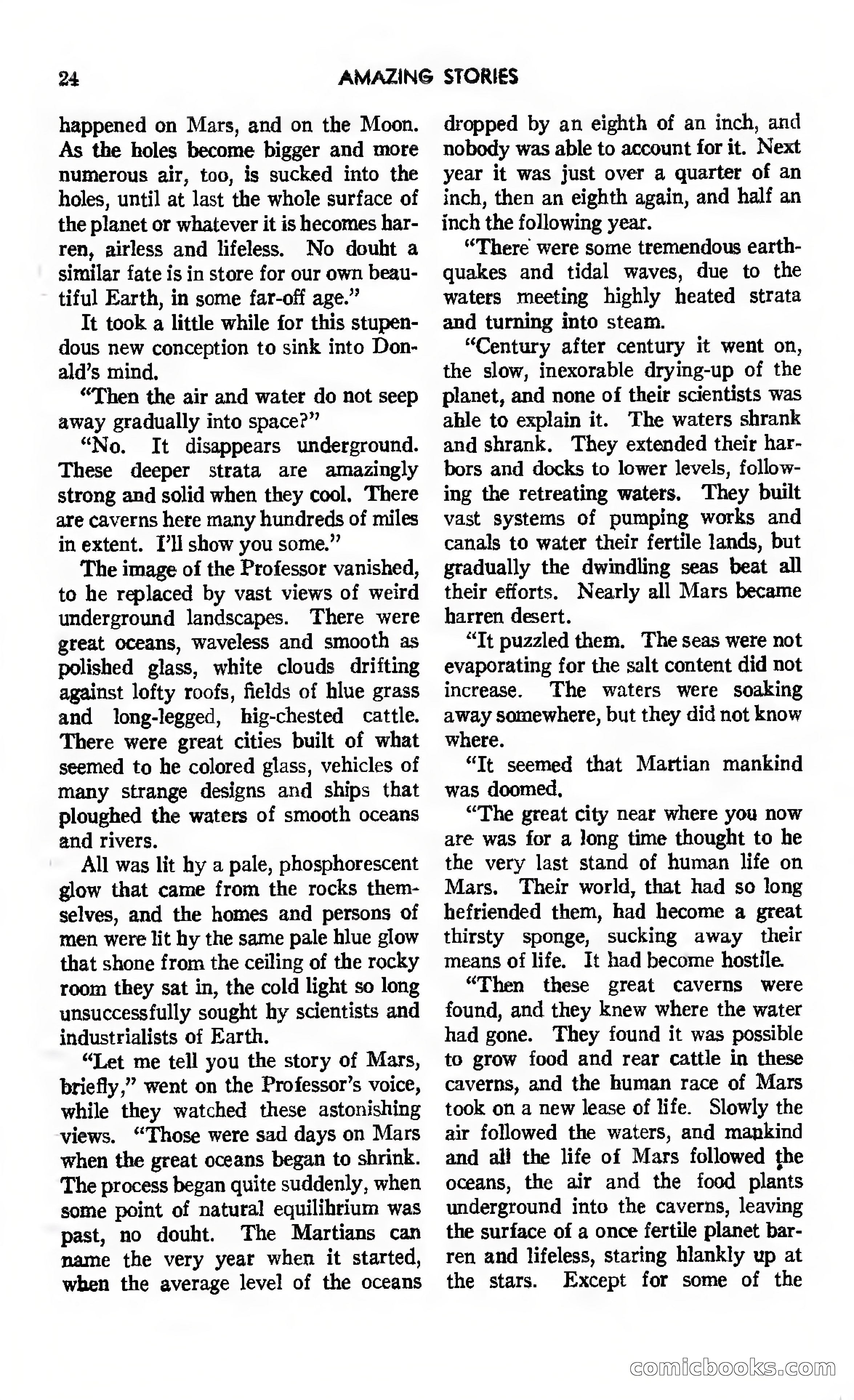 Amazing Stories, Vol. 12, No. 7 — page 24 of 131