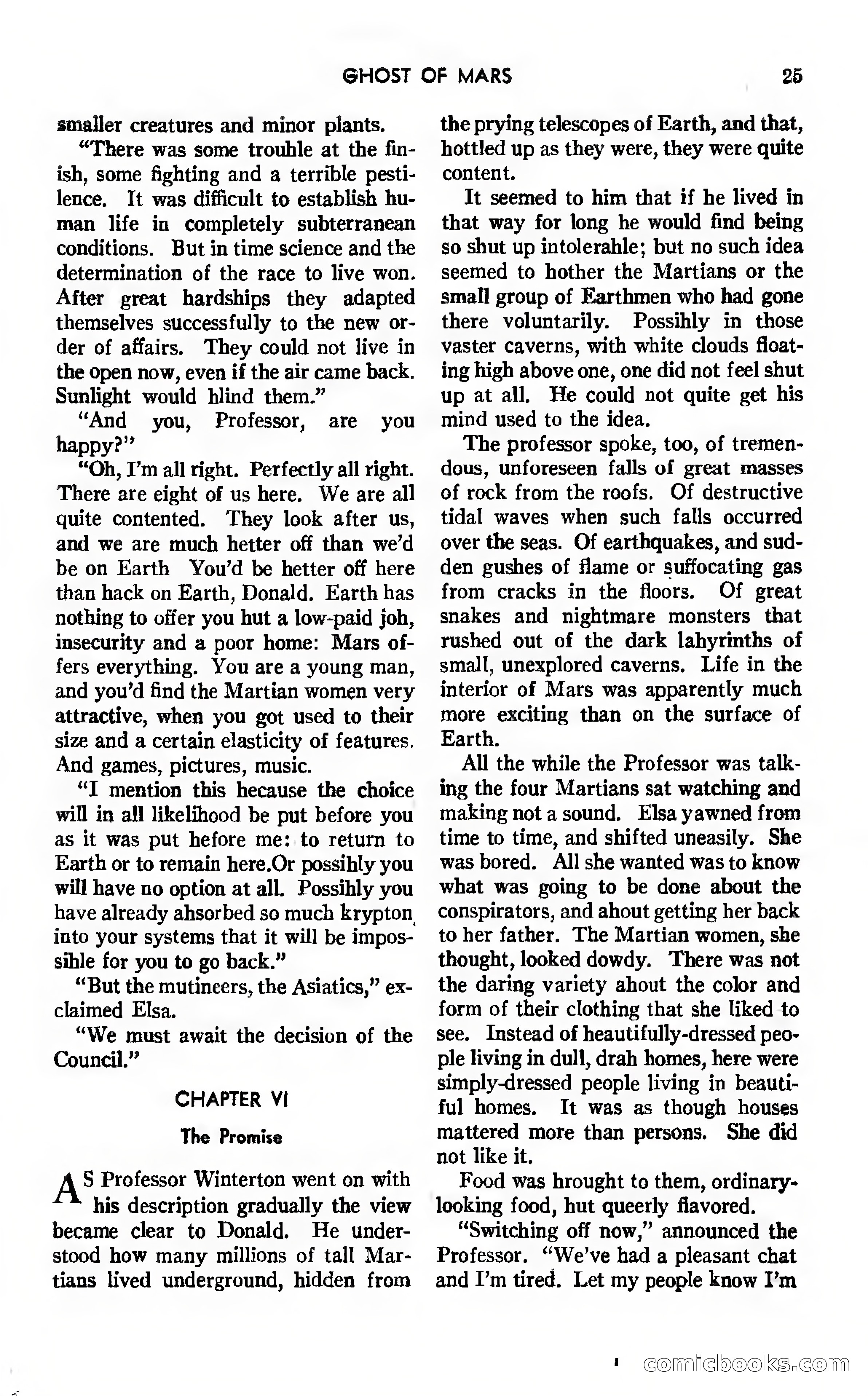 Amazing Stories, Vol. 12, No. 7 — page 25 of 131