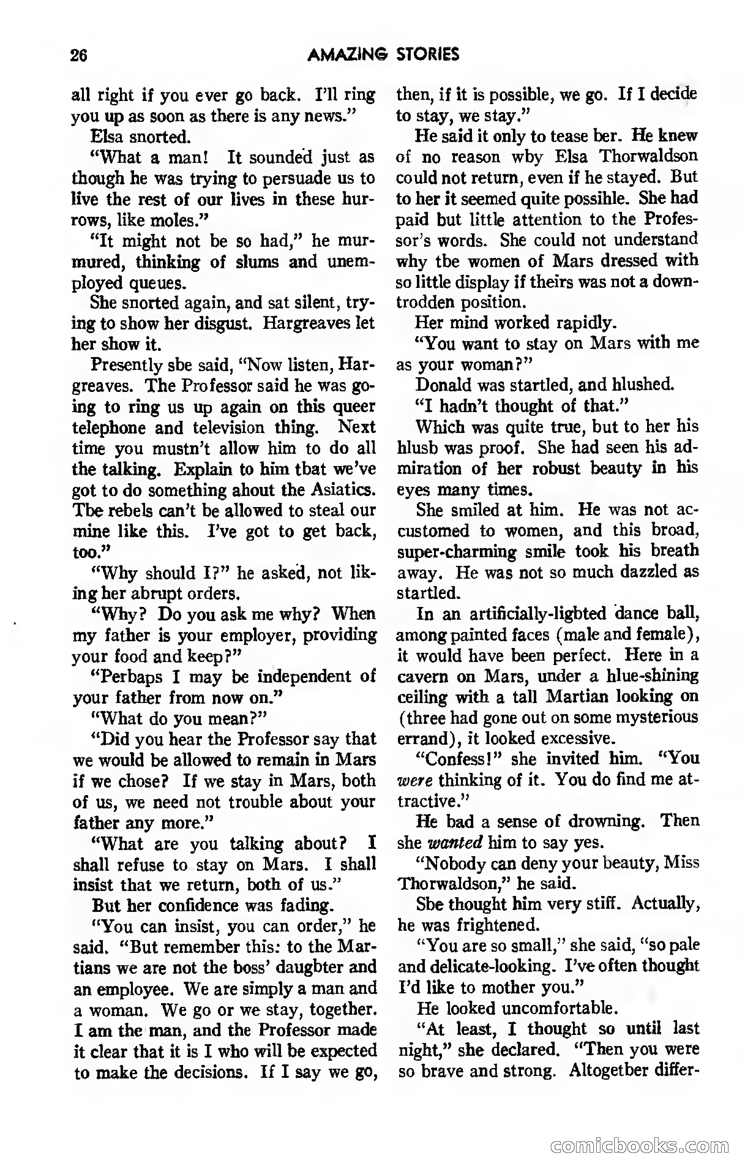Amazing Stories, Vol. 12, No. 7 — page 26 of 131