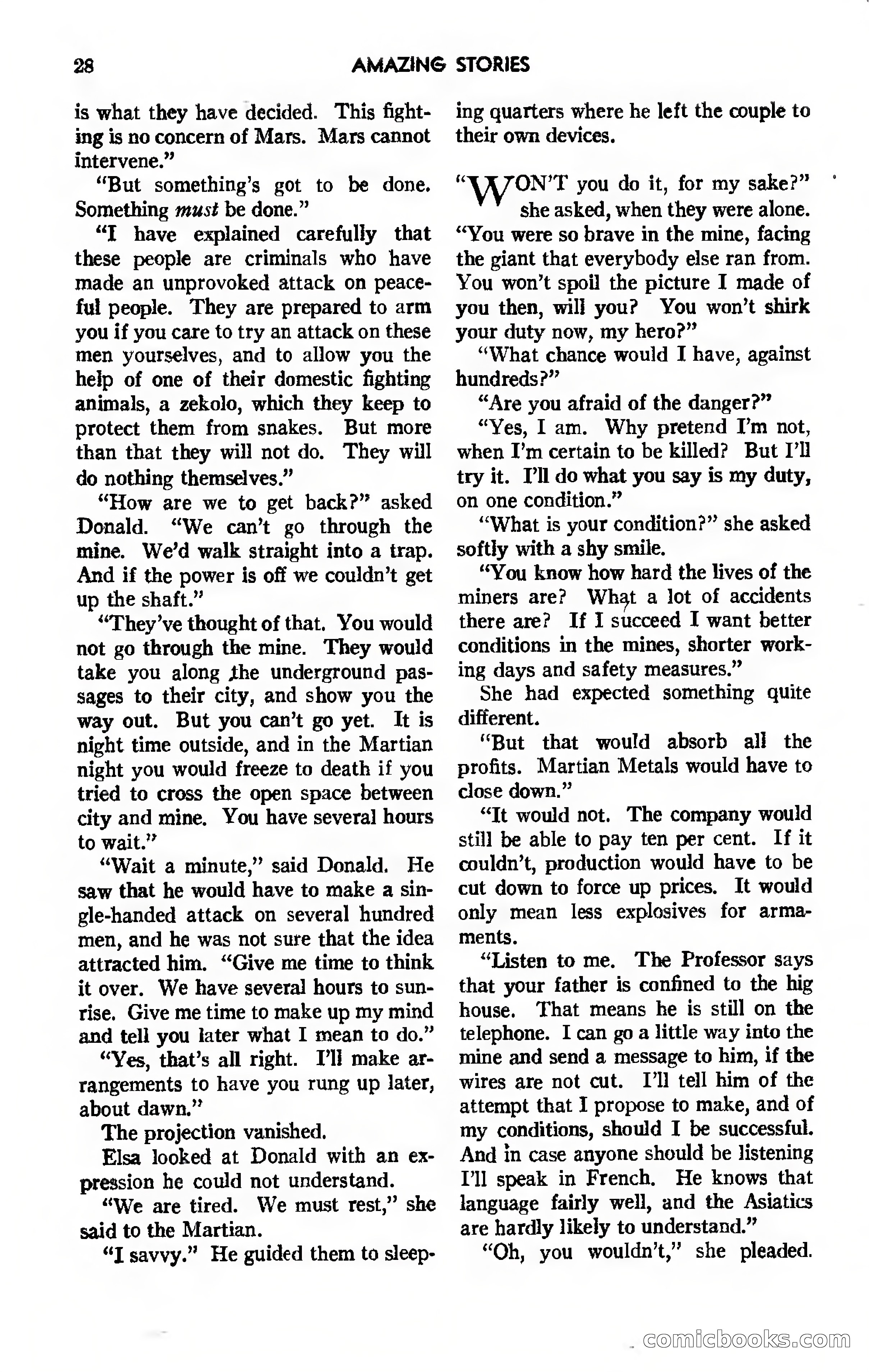 Amazing Stories, Vol. 12, No. 7 — page 28 of 131