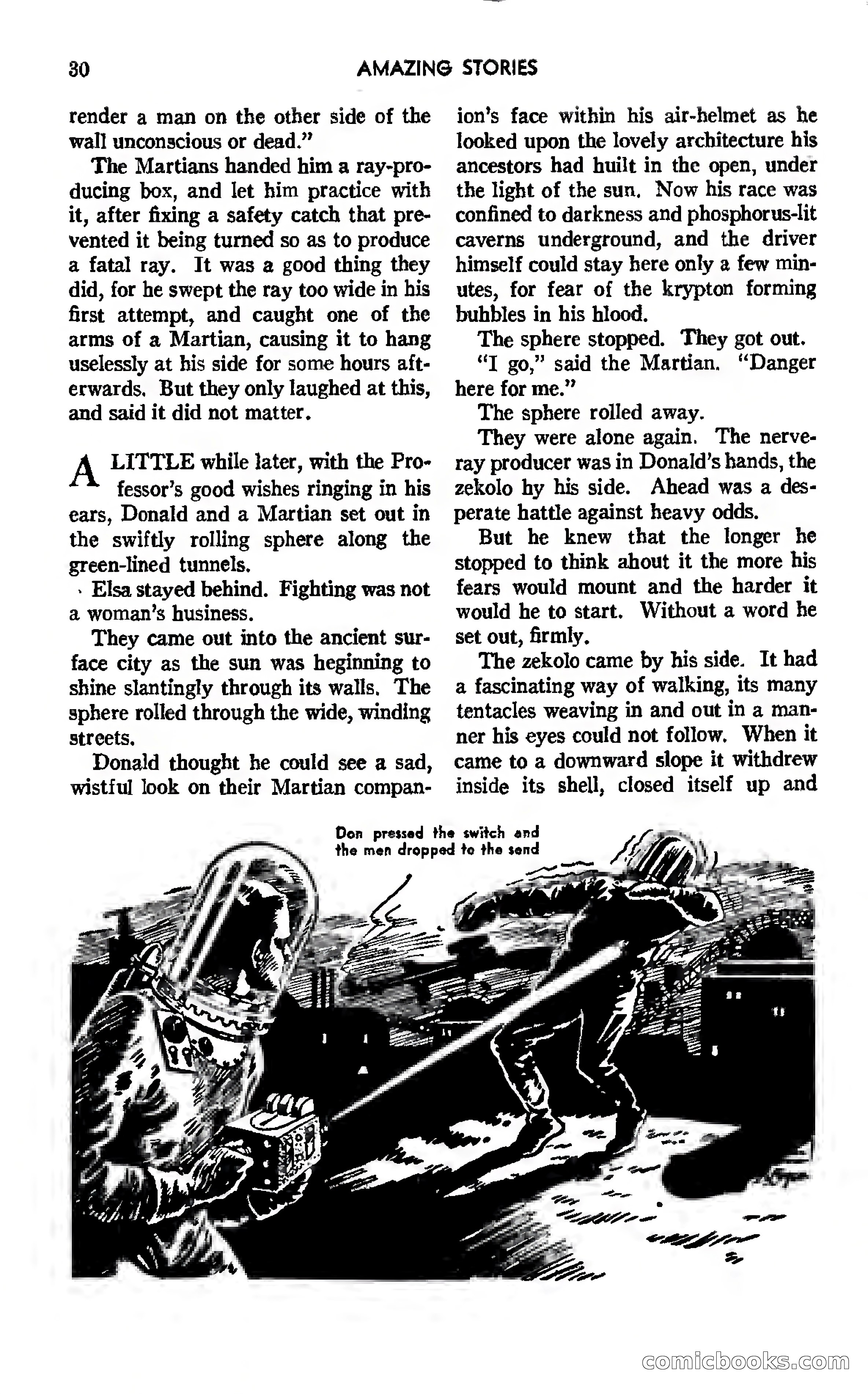 Amazing Stories, Vol. 12, No. 7 — page 30 of 131