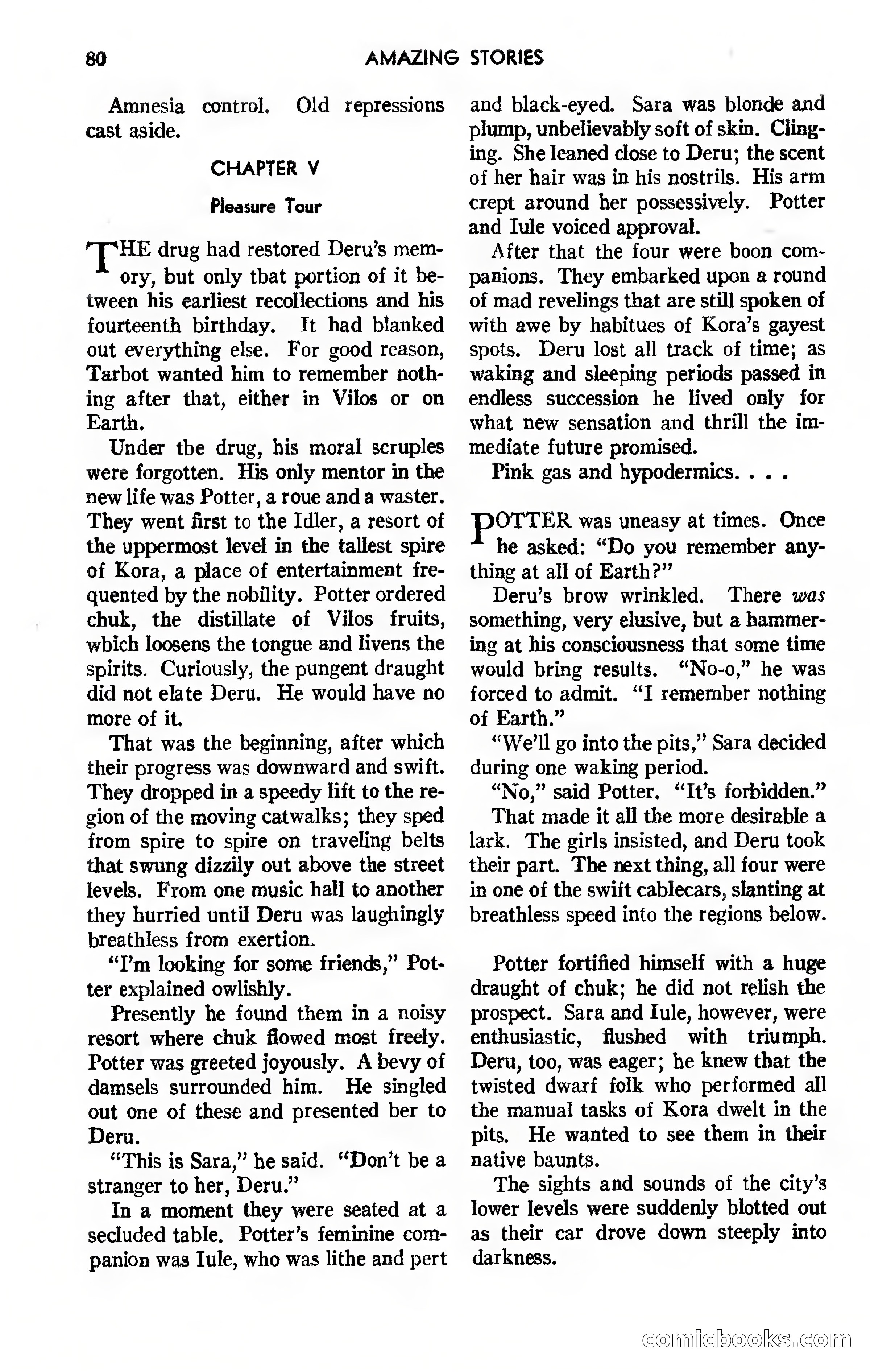 Amazing Stories, Vol. 12, No. 7 — page 63 of 131