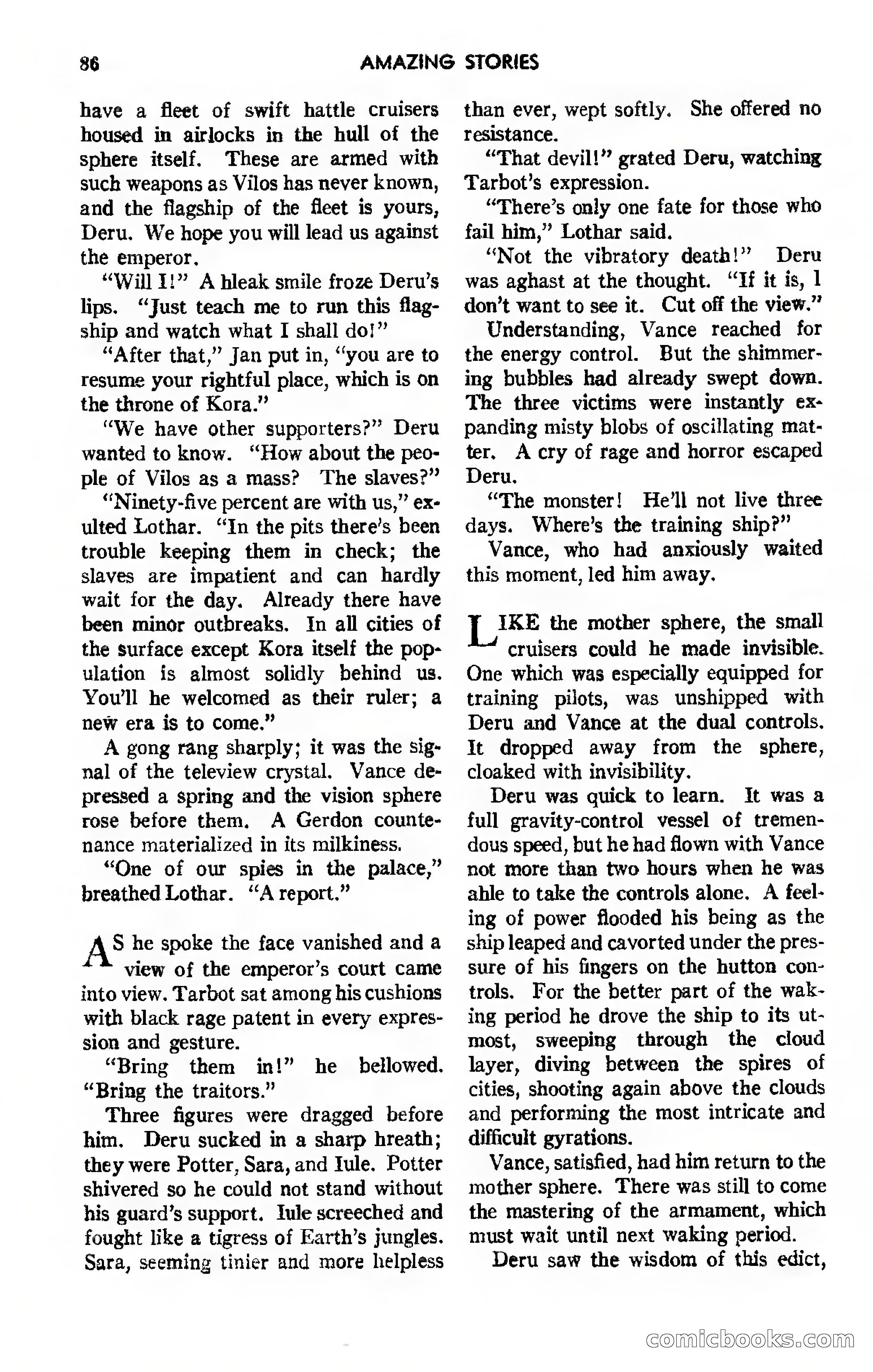 Amazing Stories, Vol. 12, No. 7 — page 69 of 131