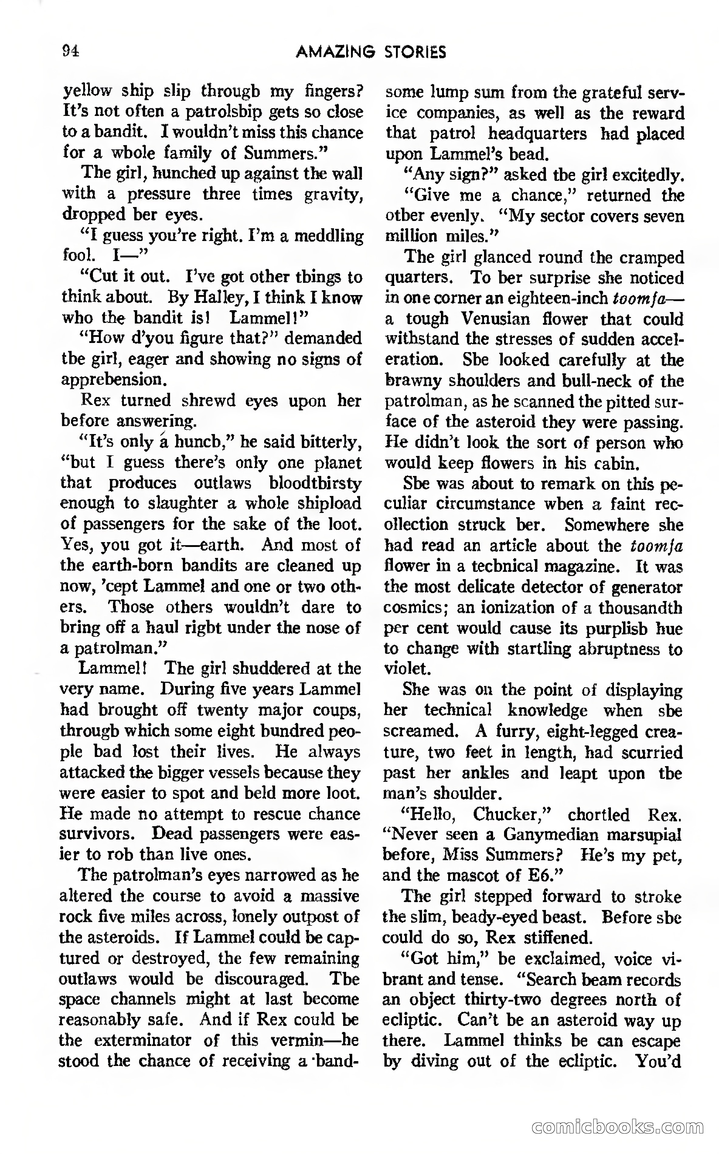 Amazing Stories, Vol. 12, No. 7 — page 77 of 131