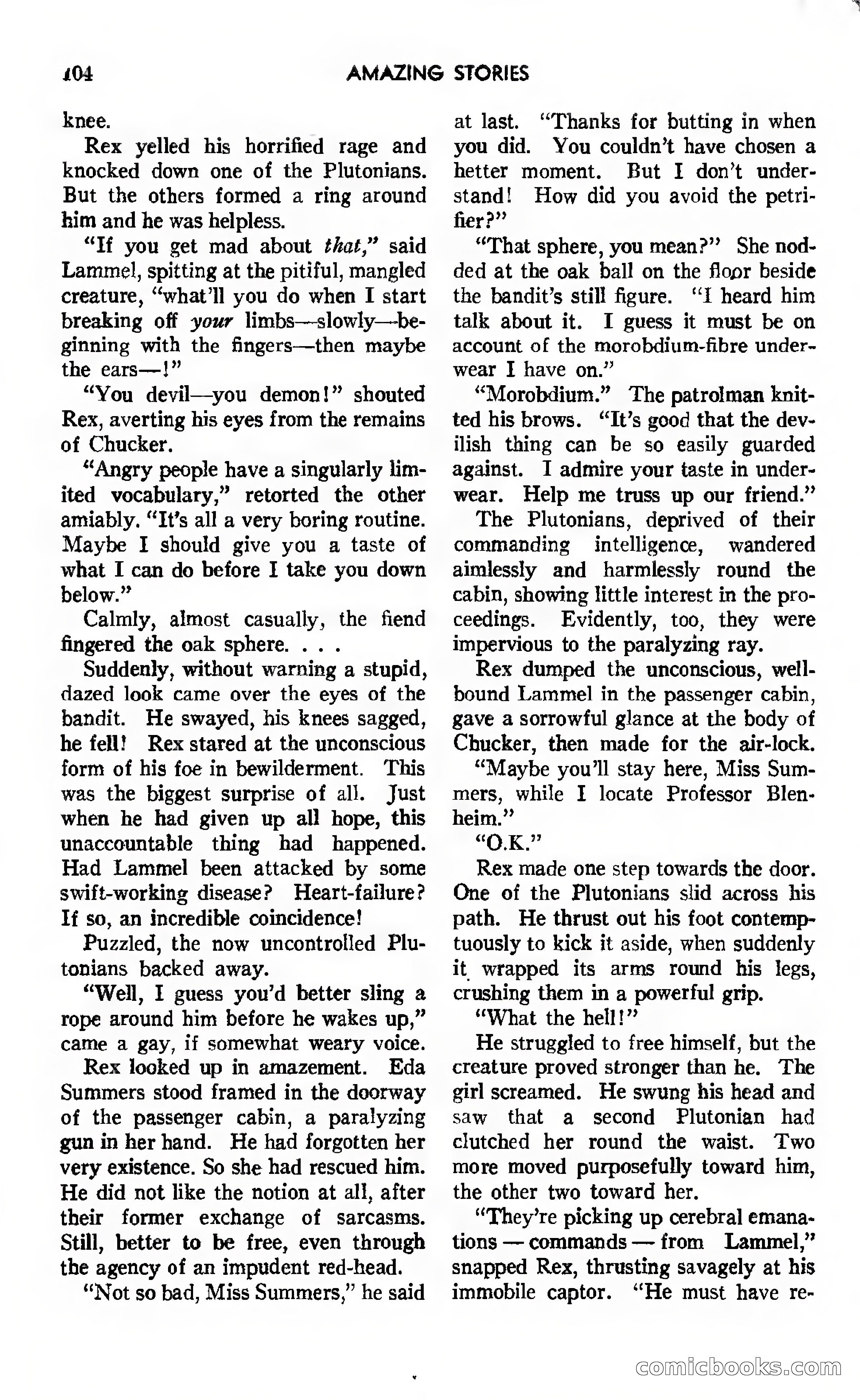Amazing Stories, Vol. 12, No. 7 — page 87 of 131