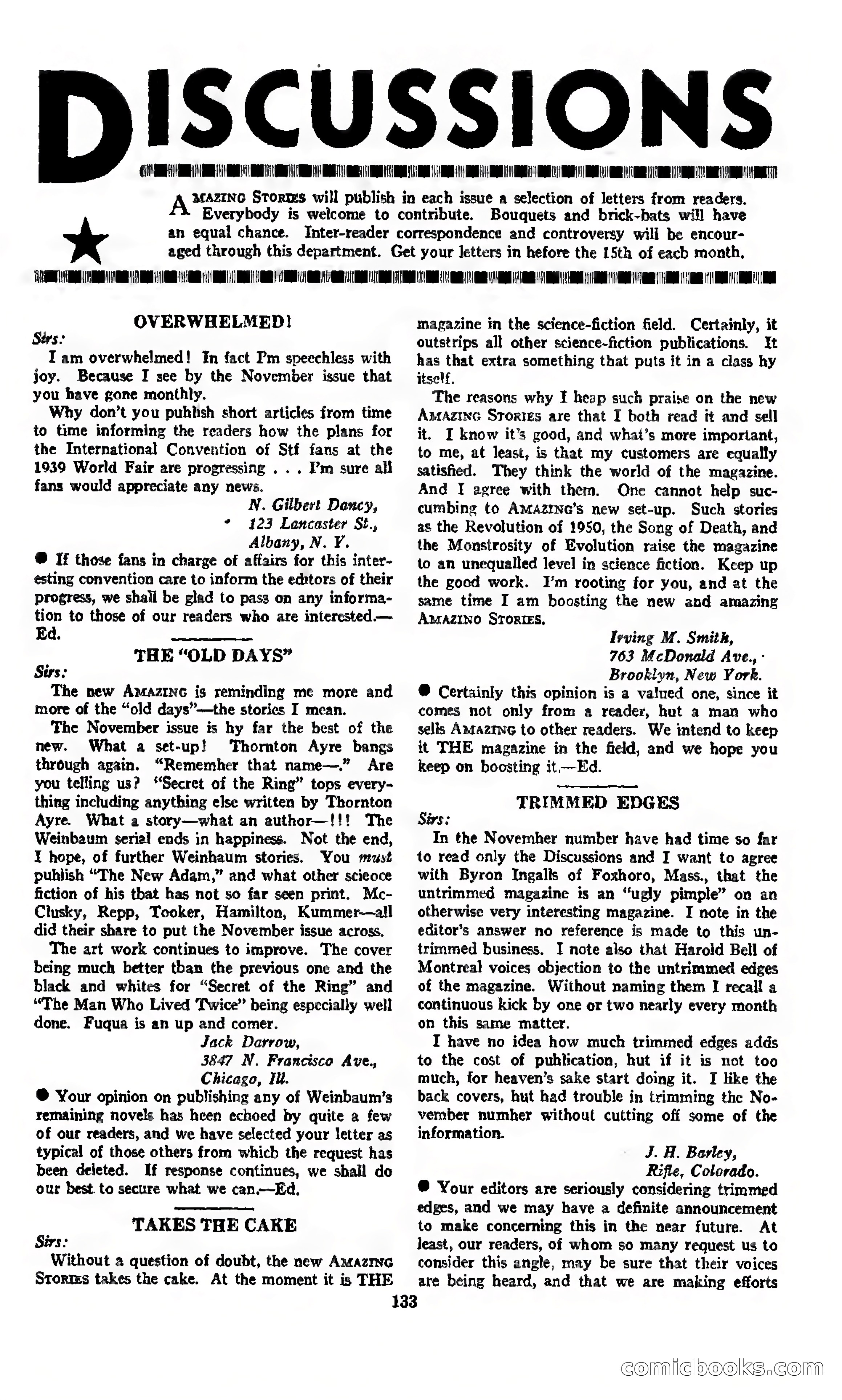Amazing Stories, Vol. 12, No. 7 — page 116 of 131