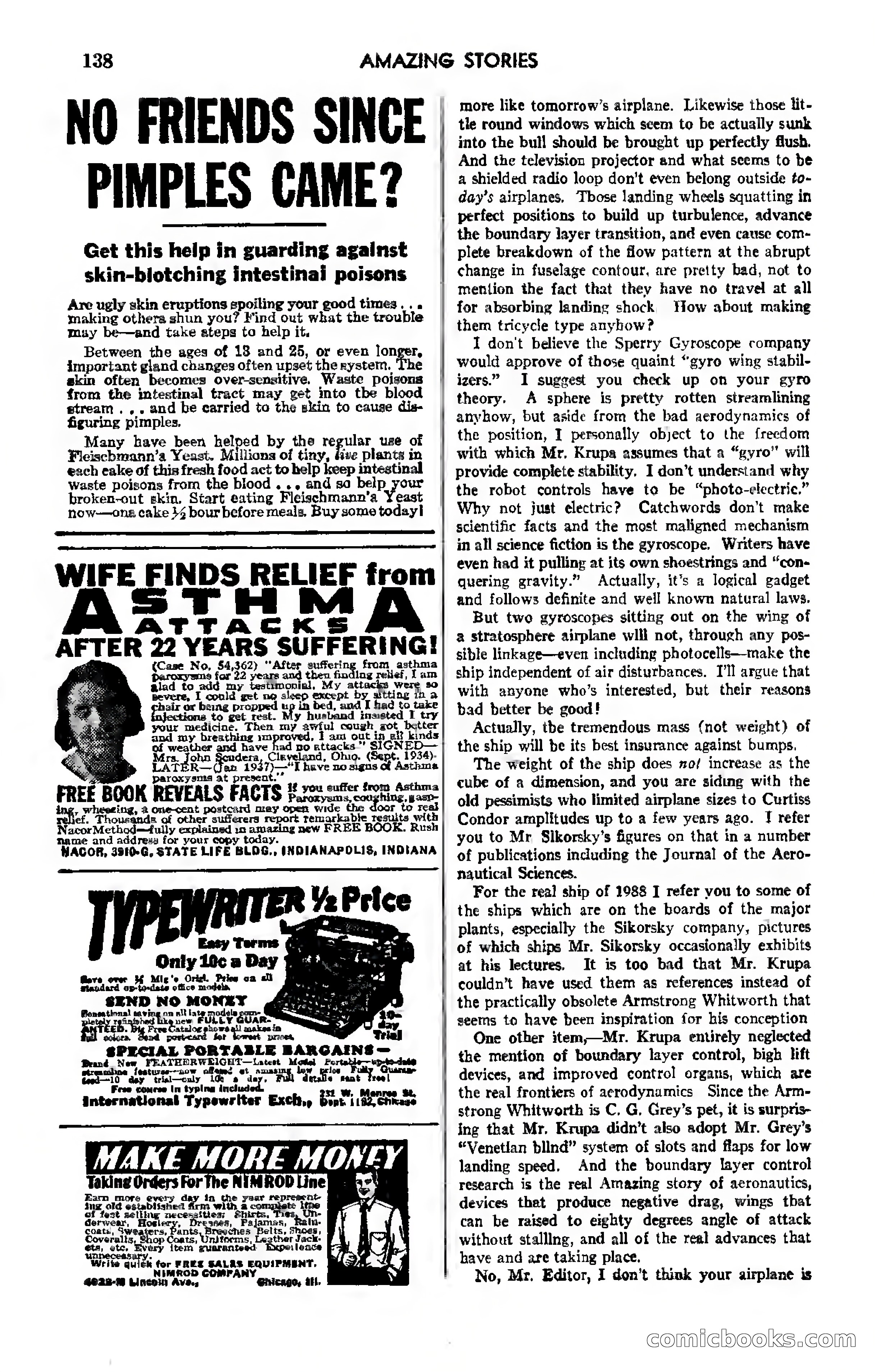 Amazing Stories, Vol. 12, No. 7 — page 121 of 131