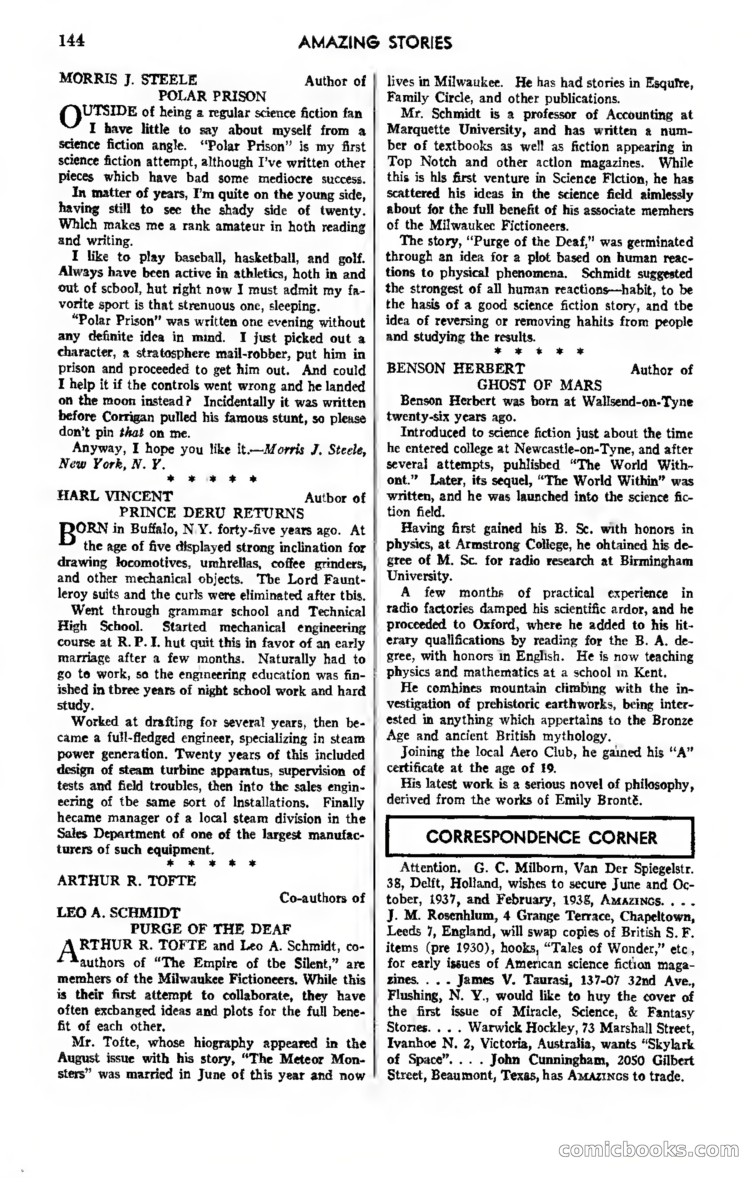 Amazing Stories, Vol. 12, No. 7 — page 127 of 131