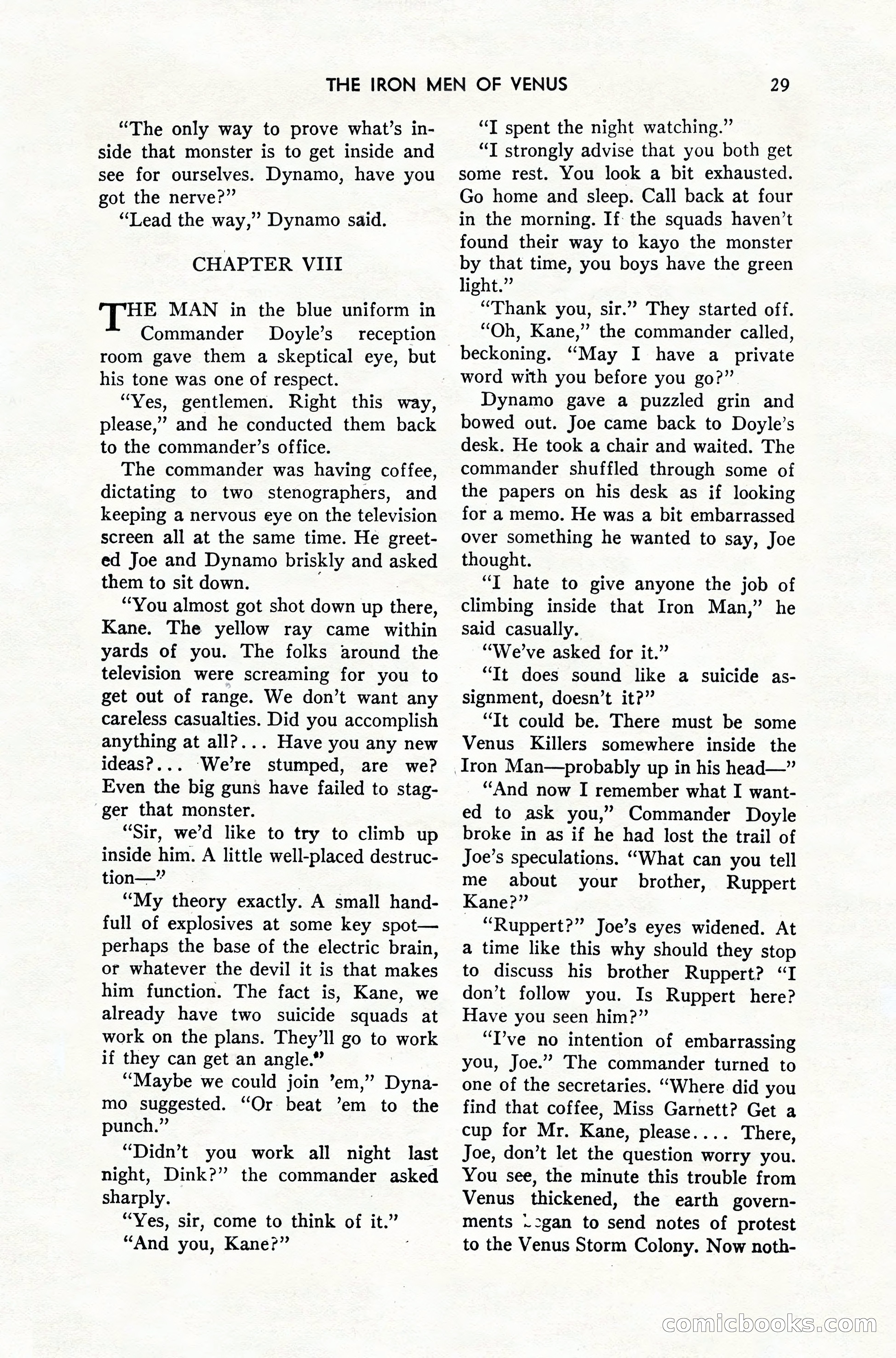 Amazing Stories, February 1952 — page 29 of 164