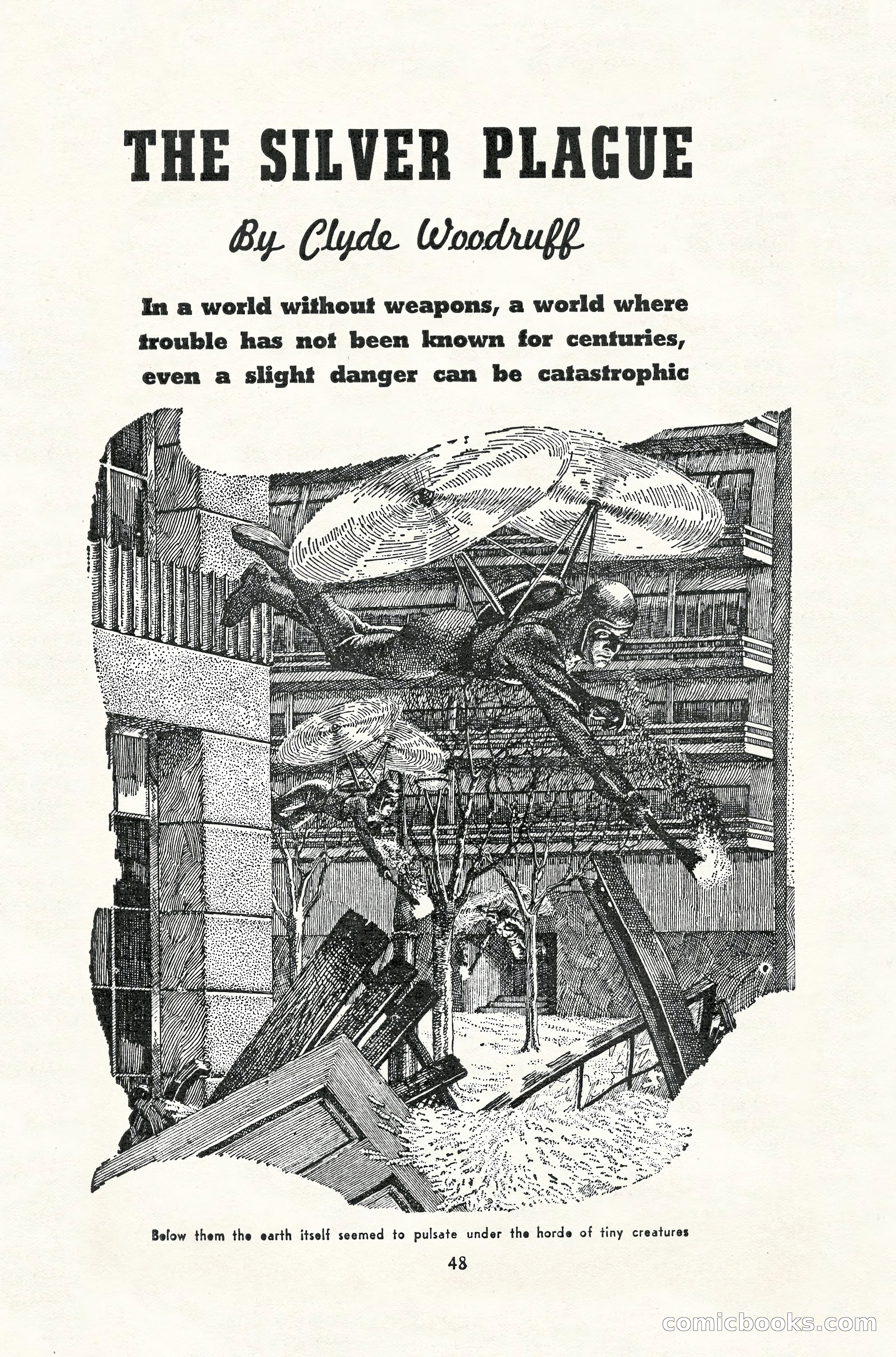 Amazing Stories, February 1952 — page 48 of 164