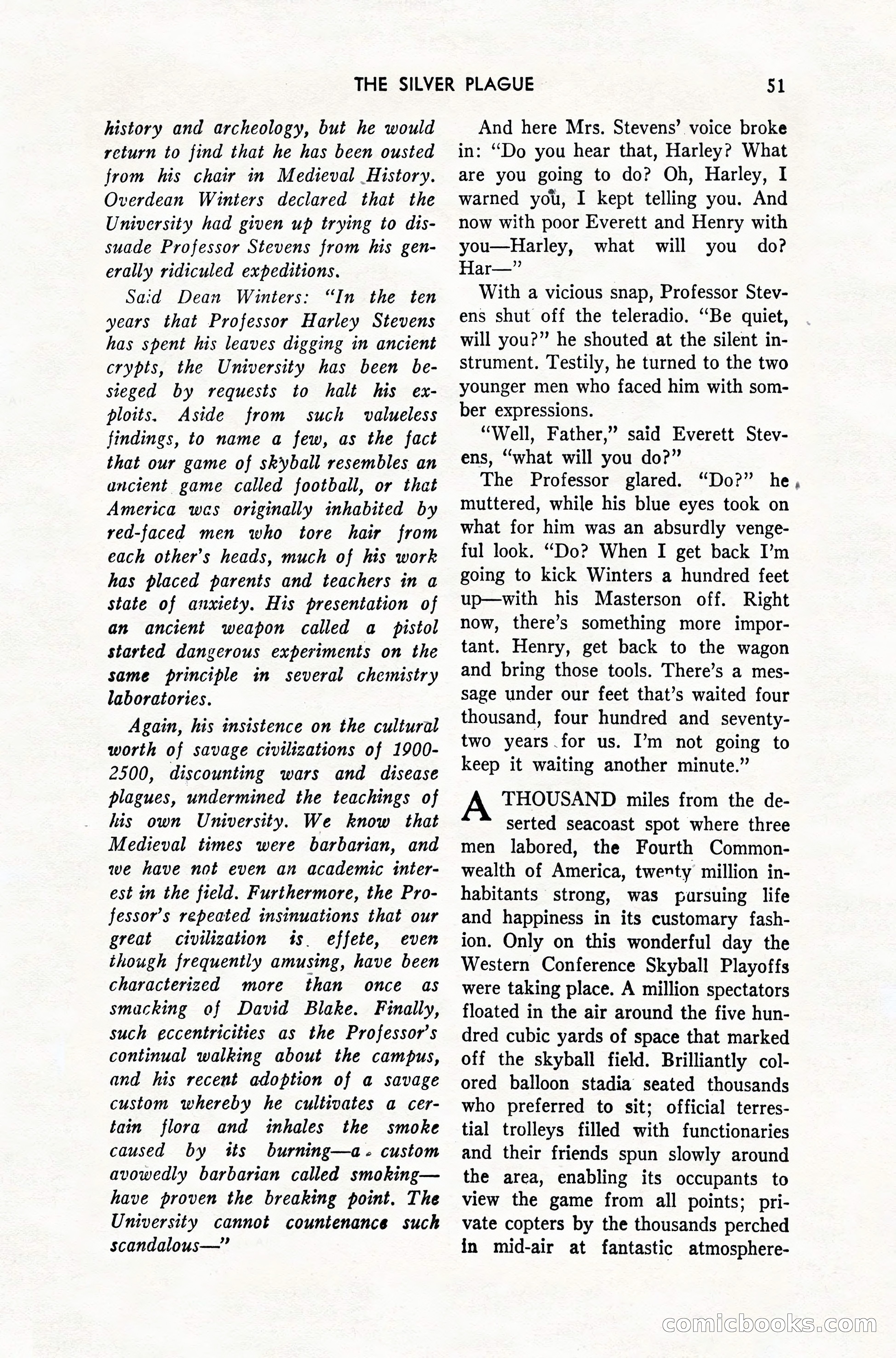 Amazing Stories, February 1952 — page 51 of 164