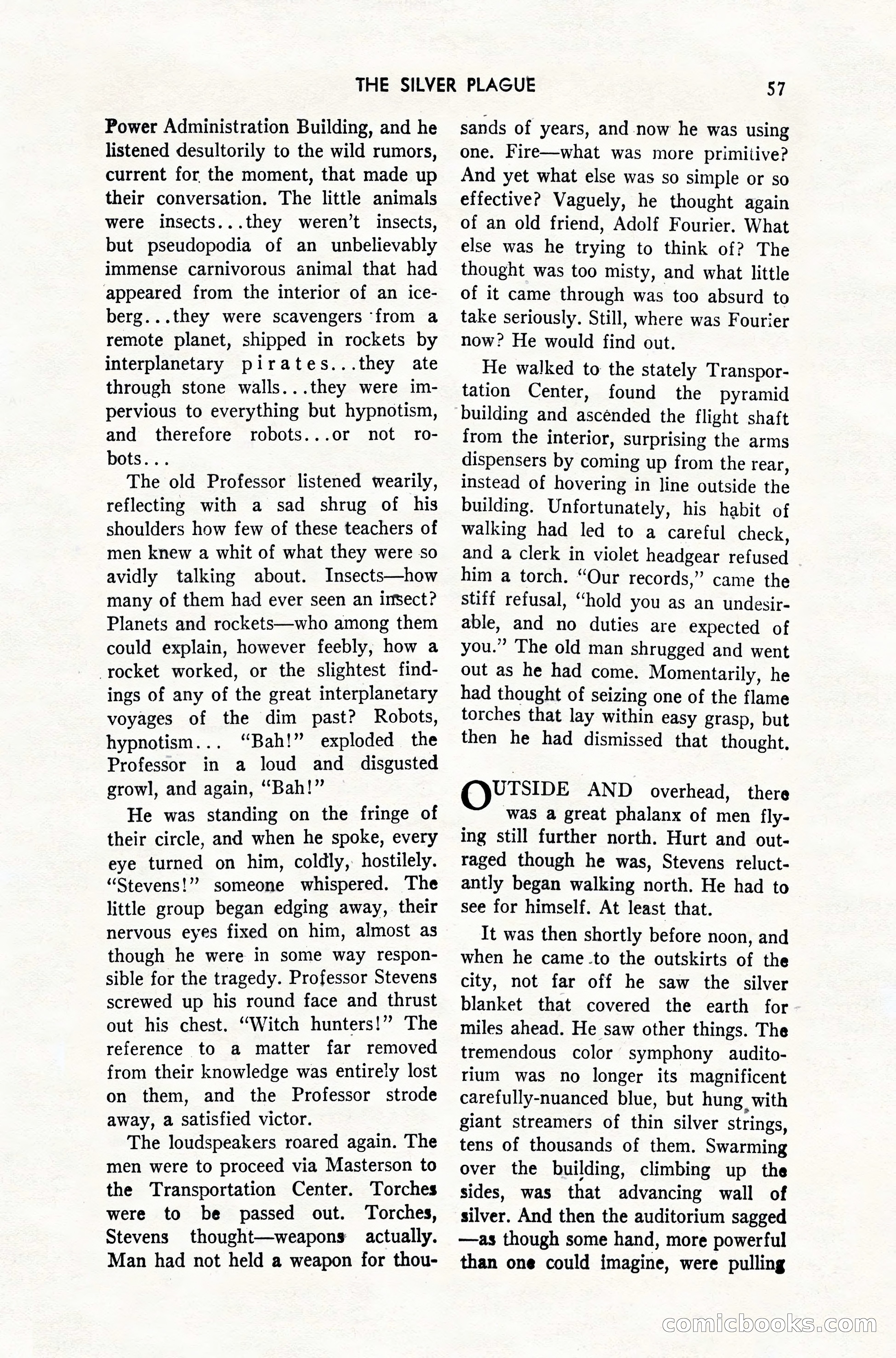 Amazing Stories, February 1952 — page 57 of 164