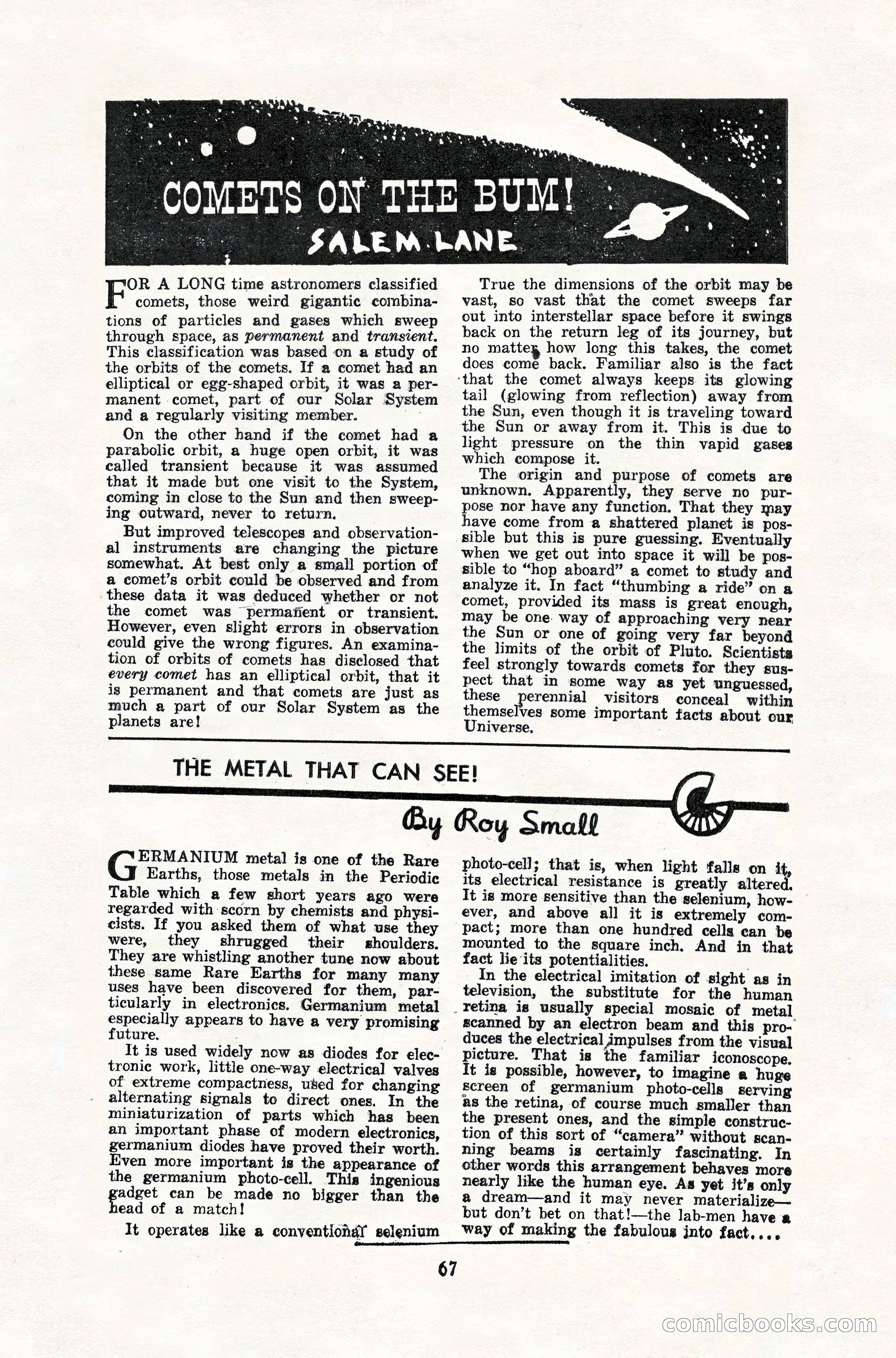 Amazing Stories, February 1952 — page 67 of 164