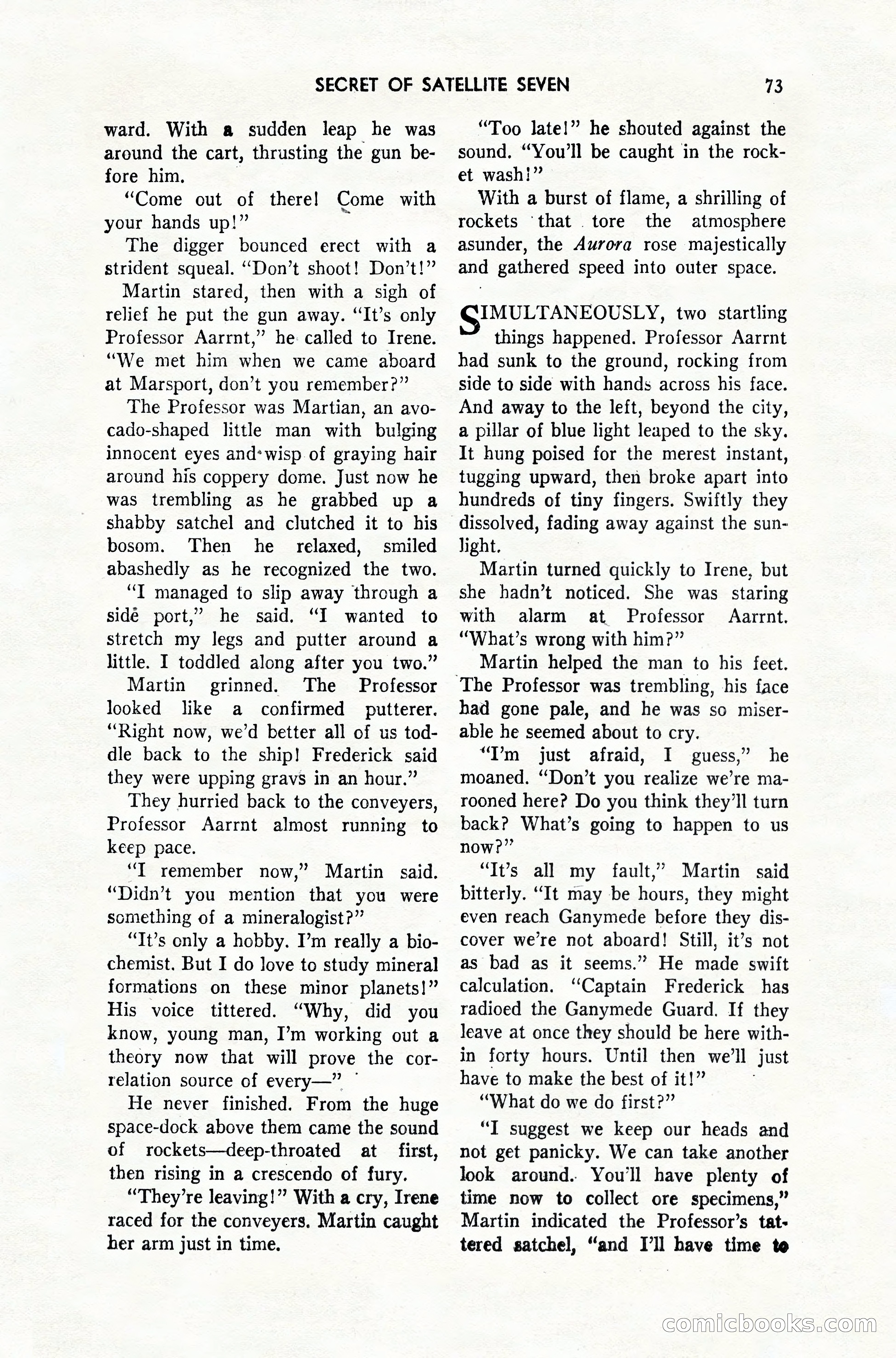Amazing Stories, February 1952 — page 73 of 164