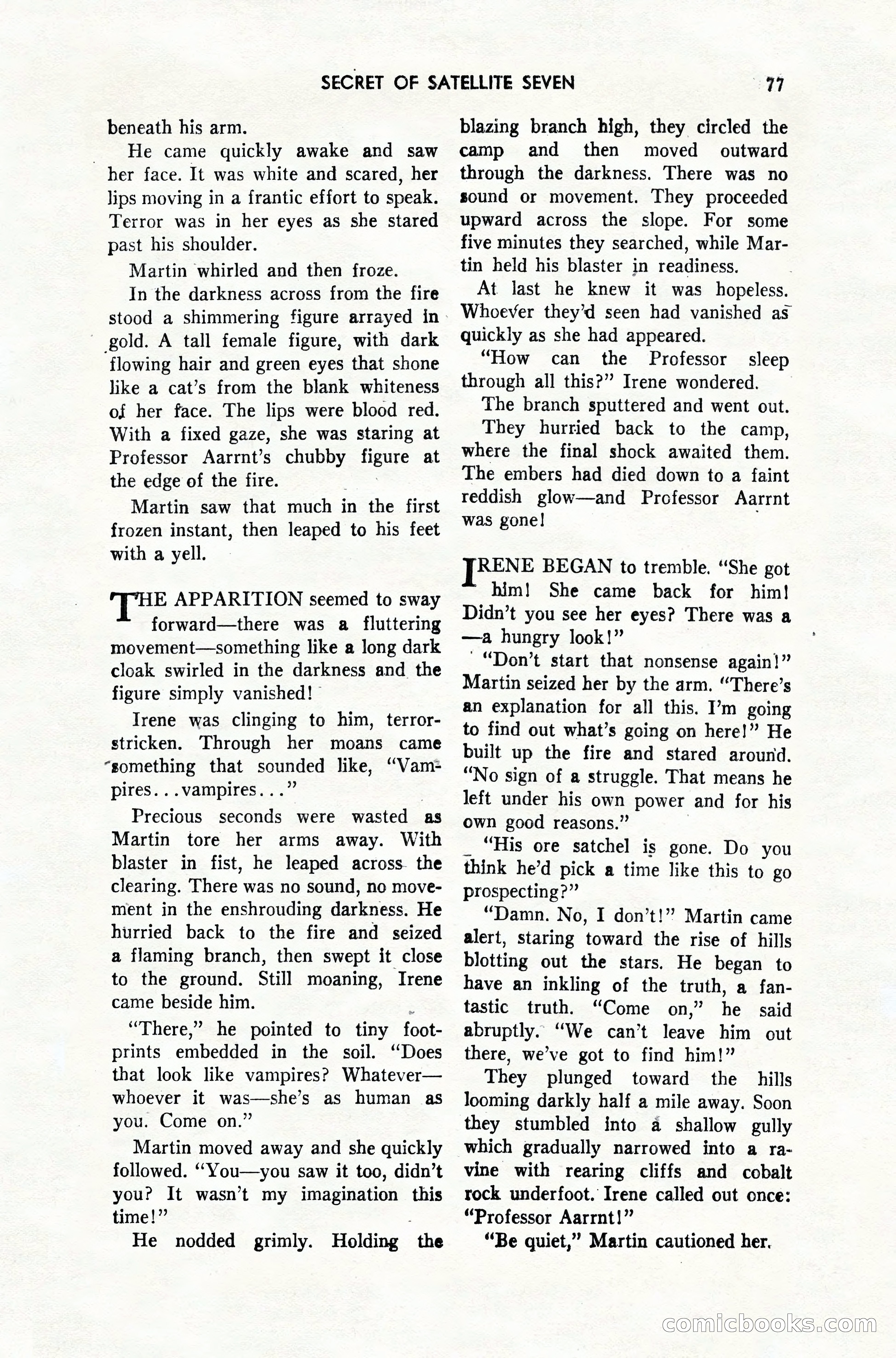 Amazing Stories, February 1952 — page 77 of 164